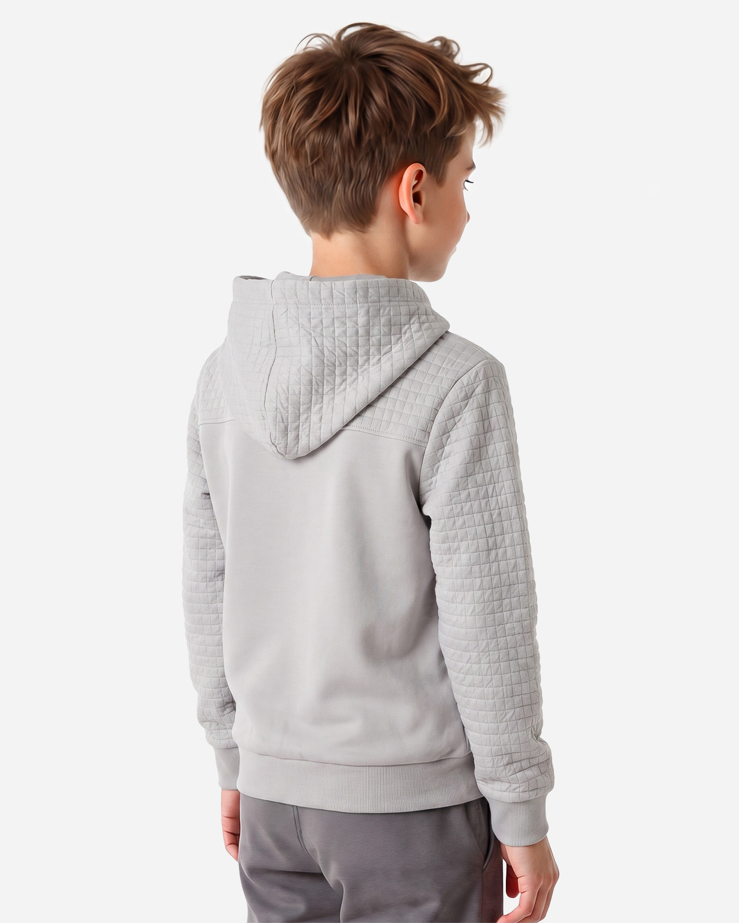 Felpa ARENA ATHLETIC ESSENTIAL JR - Grigio - 3 | Cisalfa Sport