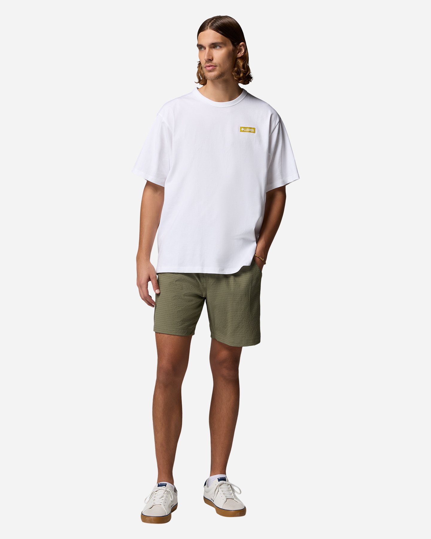 T-shirt COLUMBIA HEAVYWEIGHT ICONIC M - Bianco - 2 | Cisalfa Sport