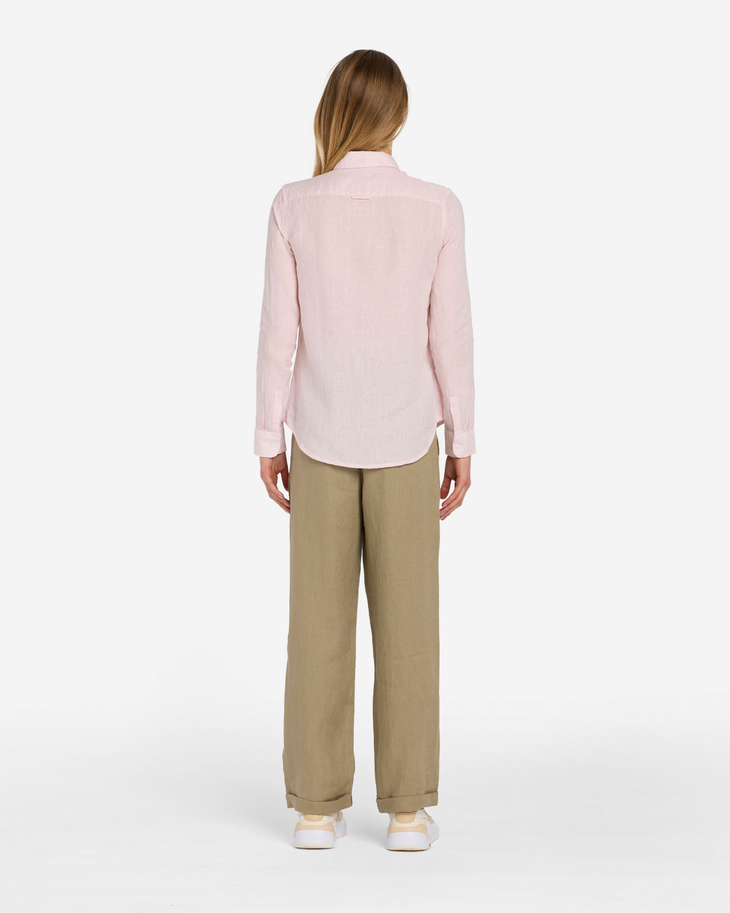 Camicia BEST COMPANY COLLEZIONE LINO W - Rosa - 3 | Cisalfa Sport