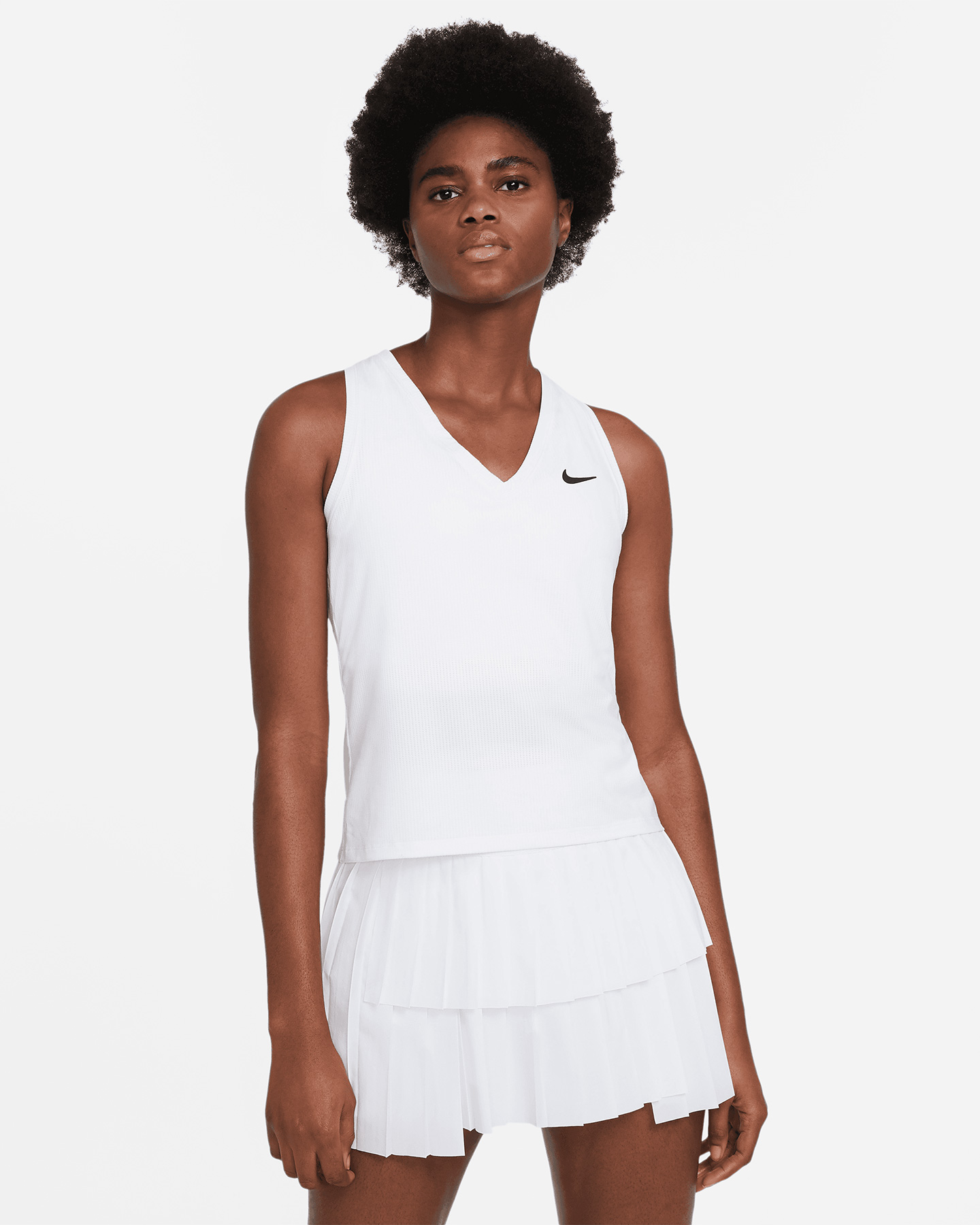 T-shirt tennis NIKE COURT VICTORY W - Bianco - 0 | Cisalfa Sport