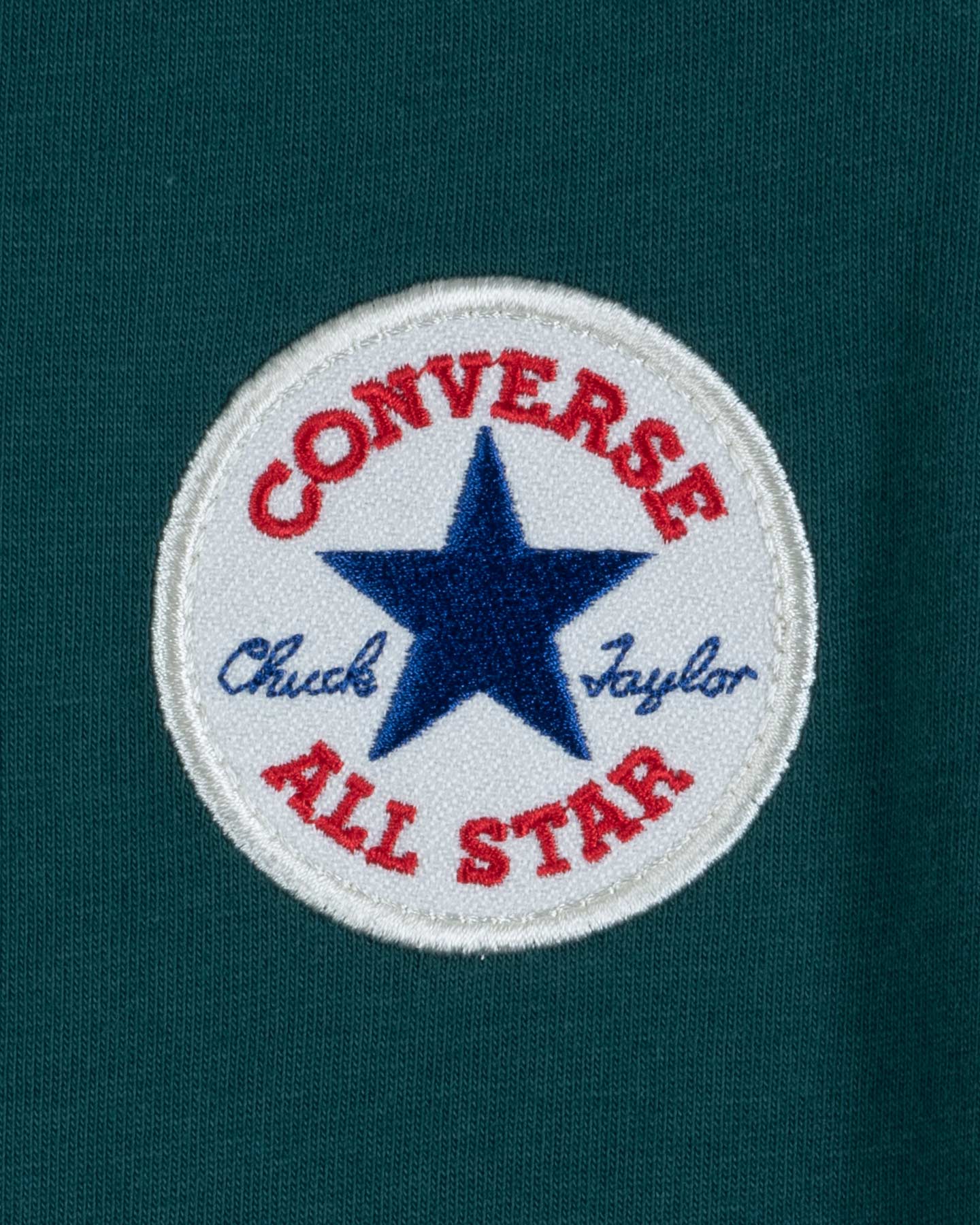 T-shirt CONVERSE CHUCK PATCH M - Verde - 2 | Cisalfa Sport