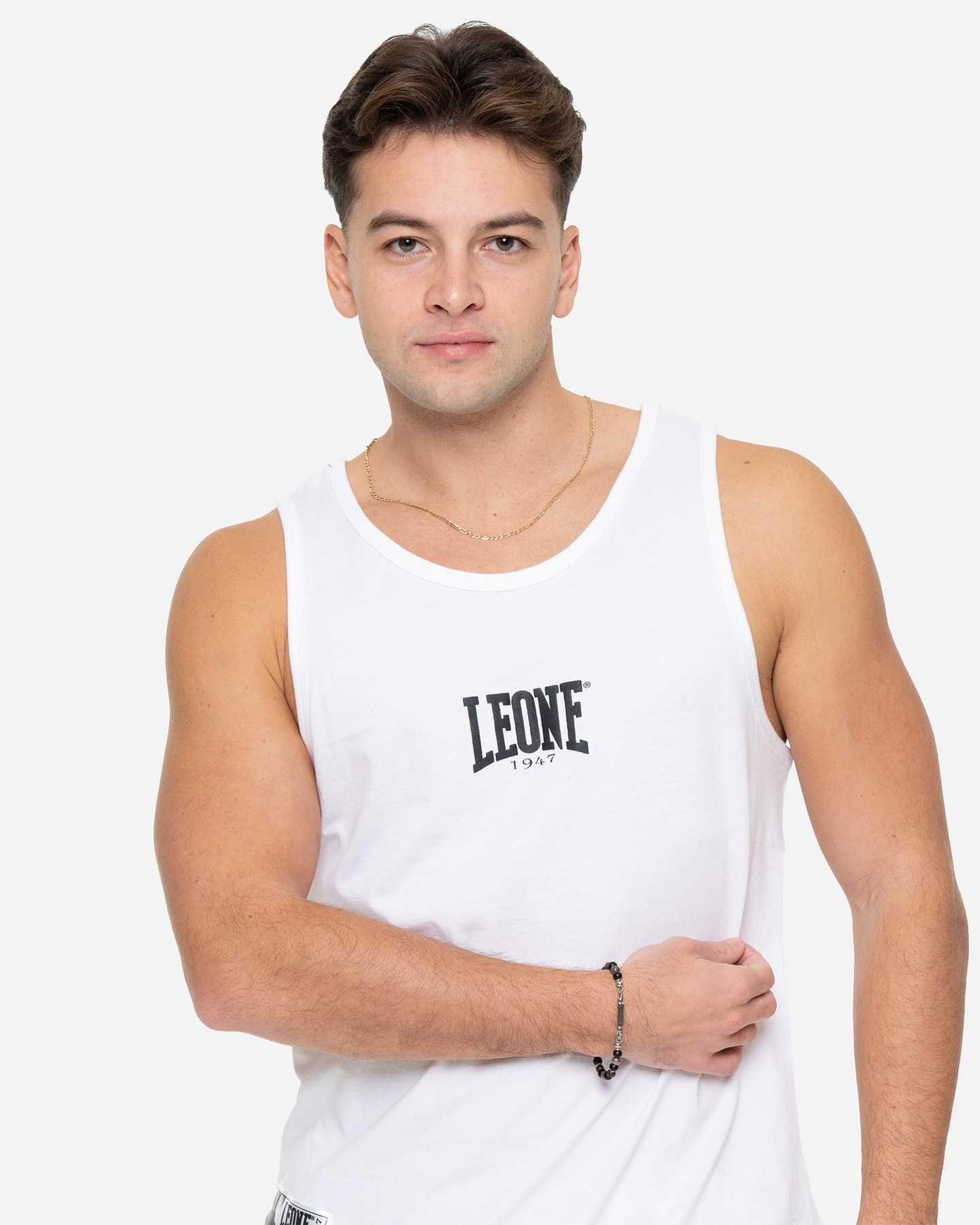 Canotta LEONE SMALL LOGO M - Bianco - 2 | Cisalfa Sport