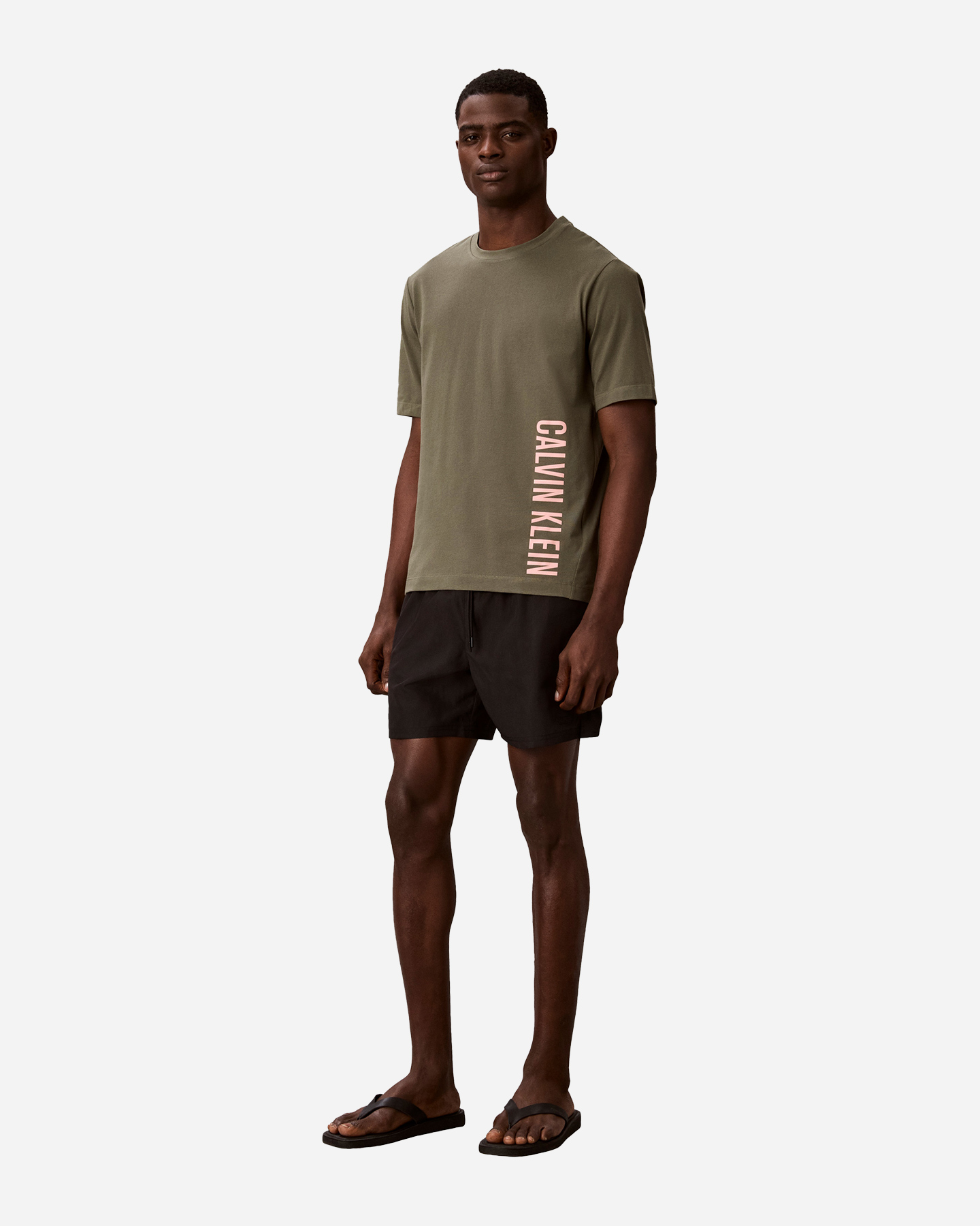 T-shirt CALVIN KLEIN JEANS LOGO M - Verde - 3 | Cisalfa Sport