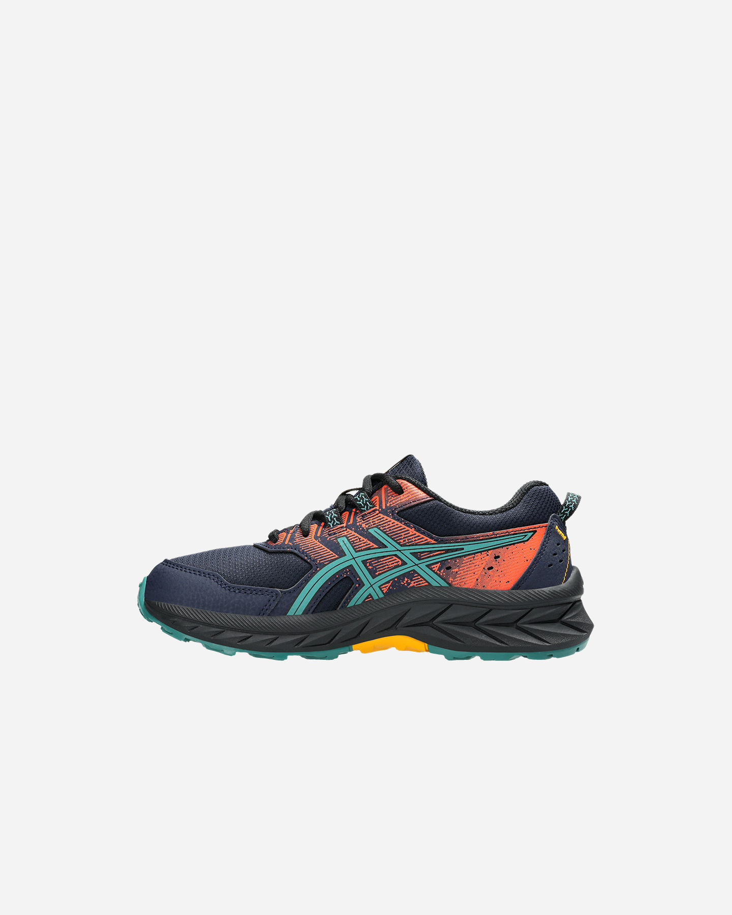 Scarpe trail ASICS VENTURE 9 JR - Blu Navy - 5 | Cisalfa Sport