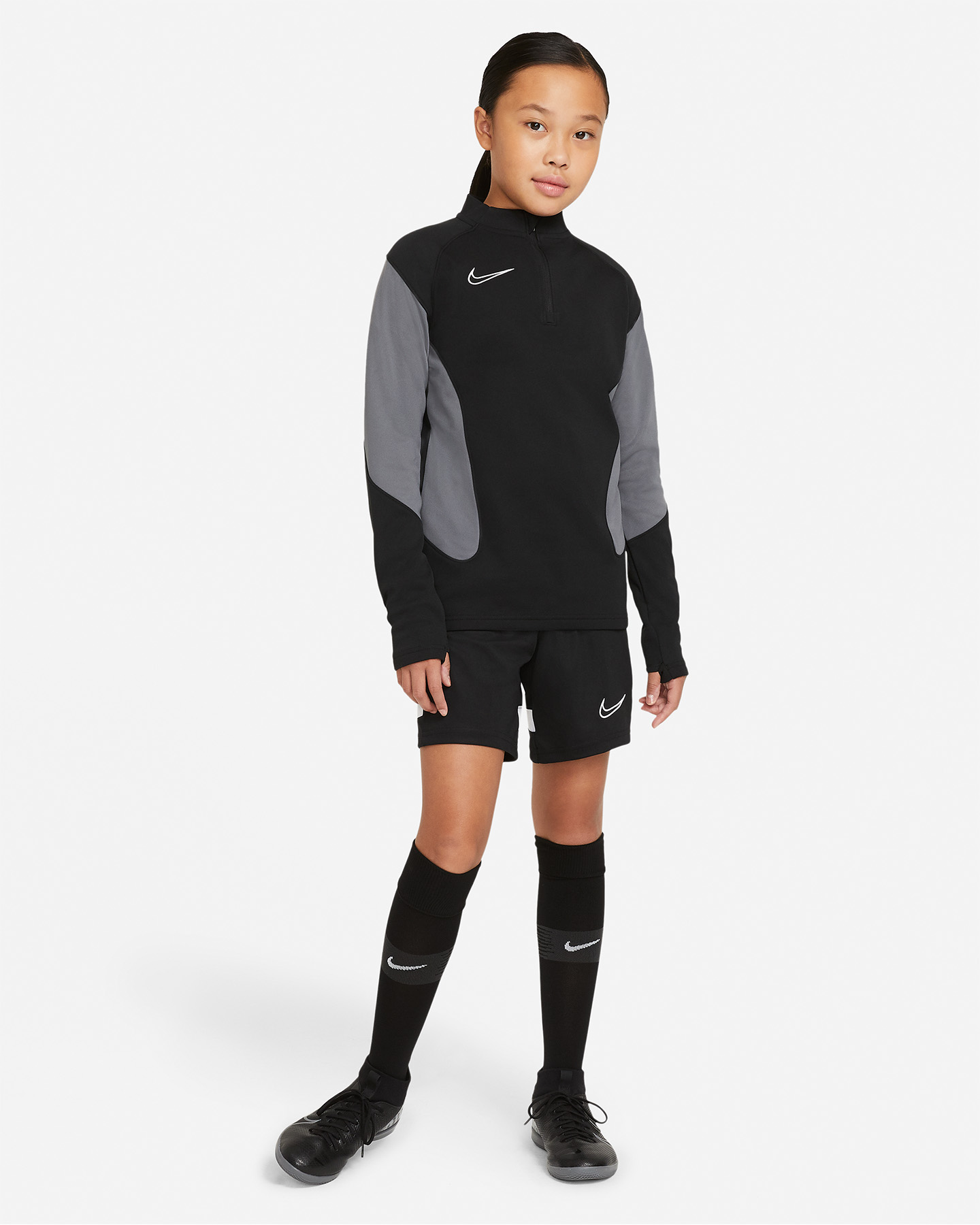 Pantaloncini calcio NIKE DRY JR - Nero - 5 | Cisalfa Sport