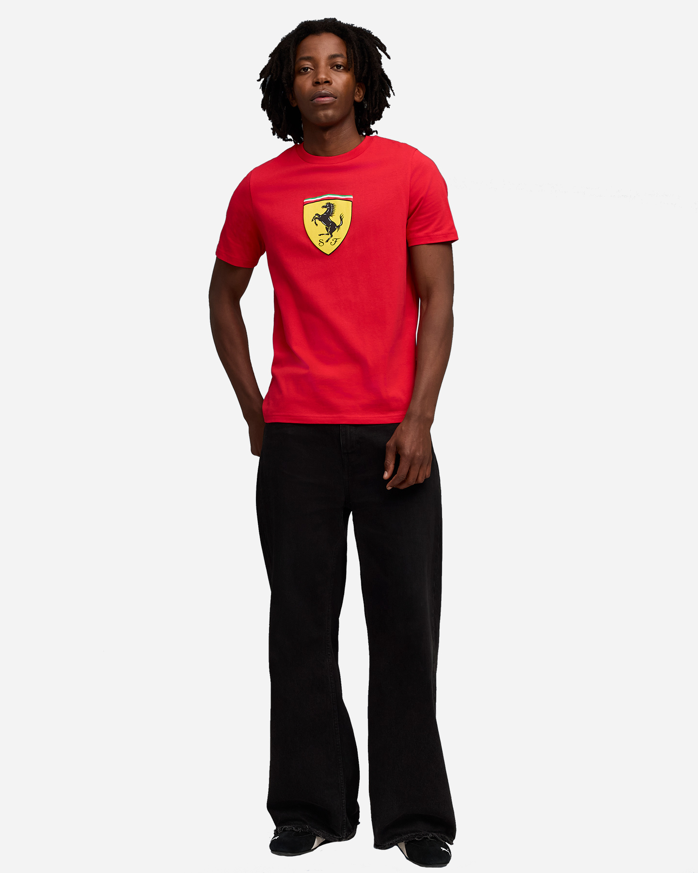 Fanwear PUMA FERRARI SPORTSW COLORED SHIELD M - Rosso - 4 | Cisalfa Sport