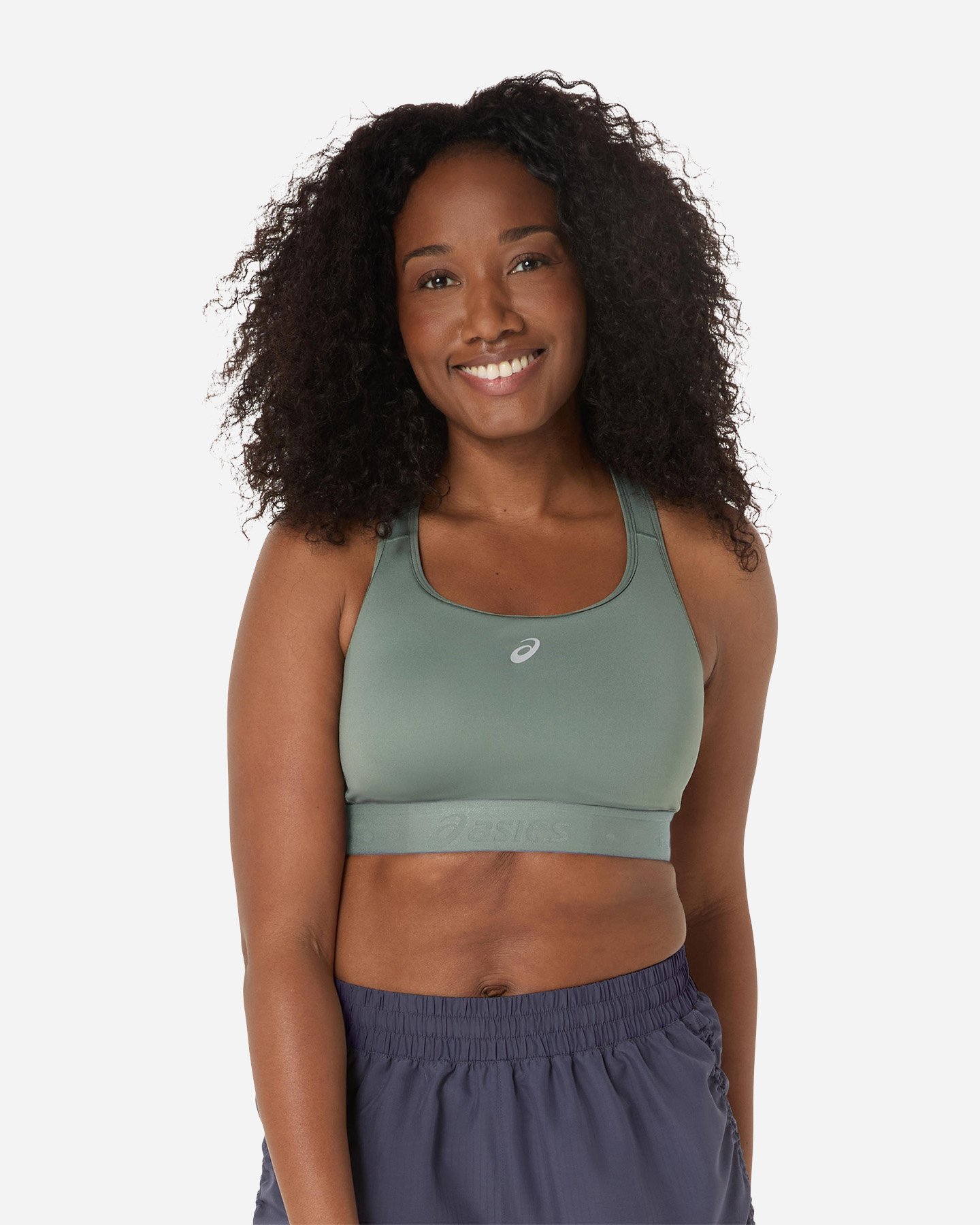 Reggiseno ASICS ROAD COMPRESSION W - Blu - 0 | Cisalfa Sport