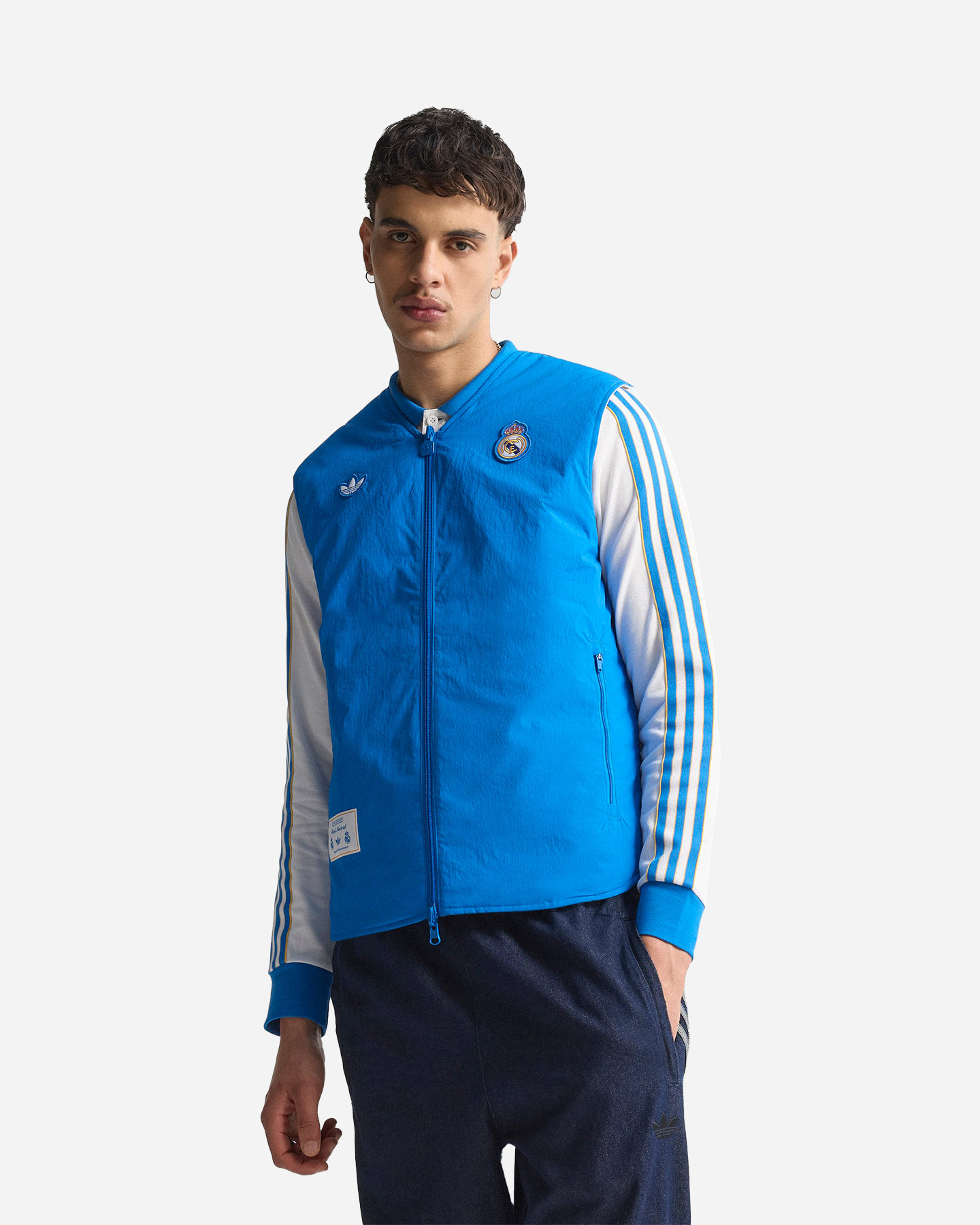 Felpa ADIDAS ORIGINALS REAL MADRID M - Azzurro - 0 | Cisalfa Sport