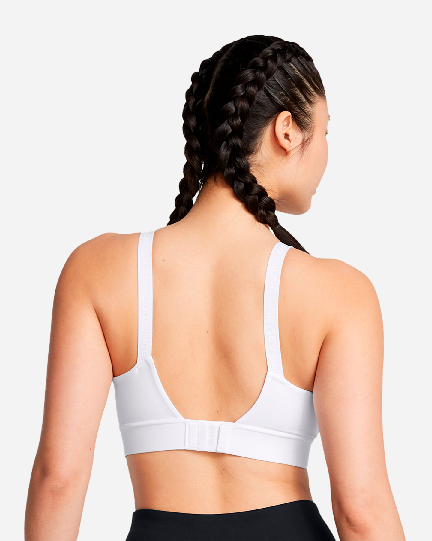 Bra training UNDER ARMOUR INFINITY 2.0 W - Bianco - 3 | Cisalfa Sport