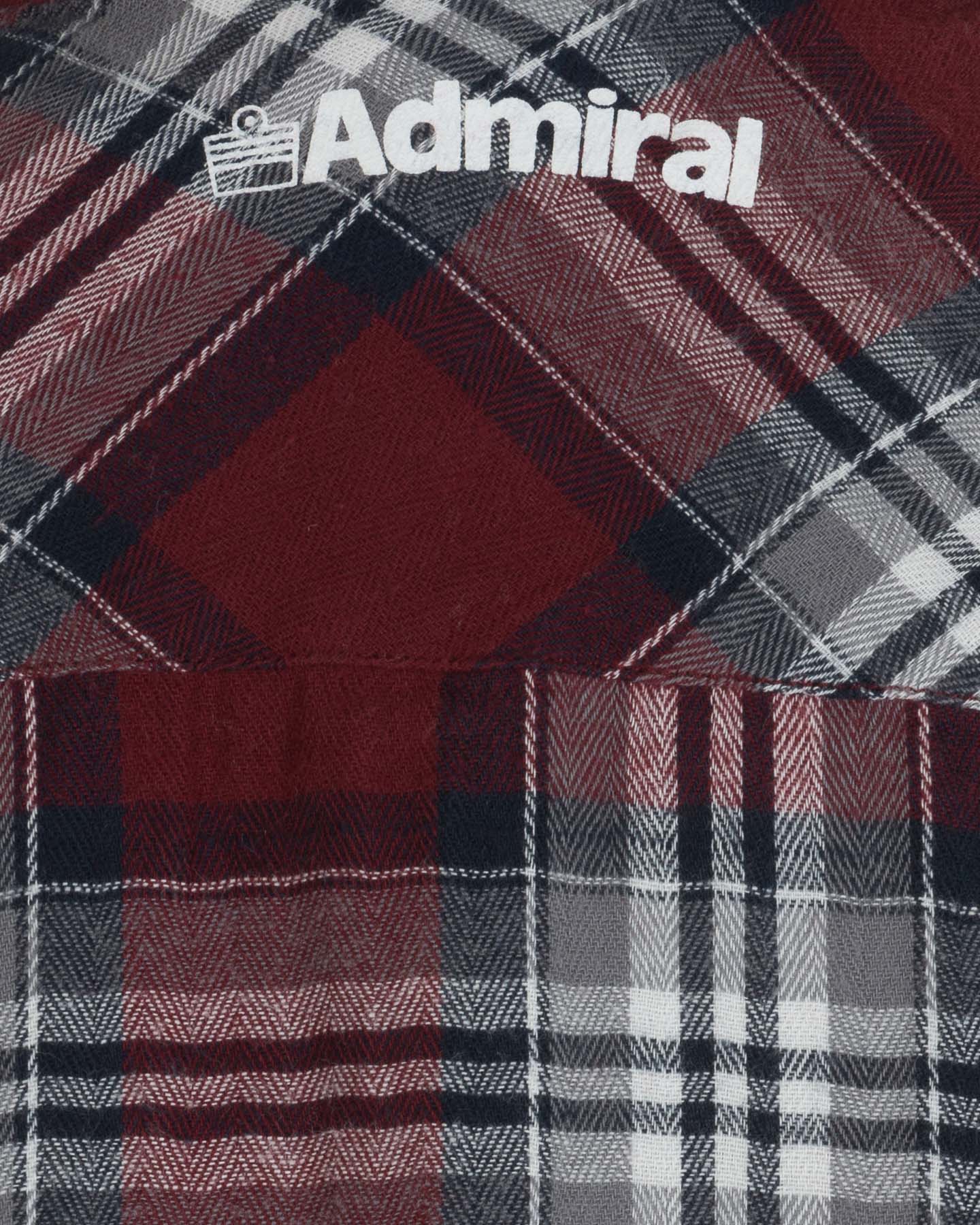 Camicia ADMIRAL LIFESTYLE JR - Rosso - 2 | Cisalfa Sport