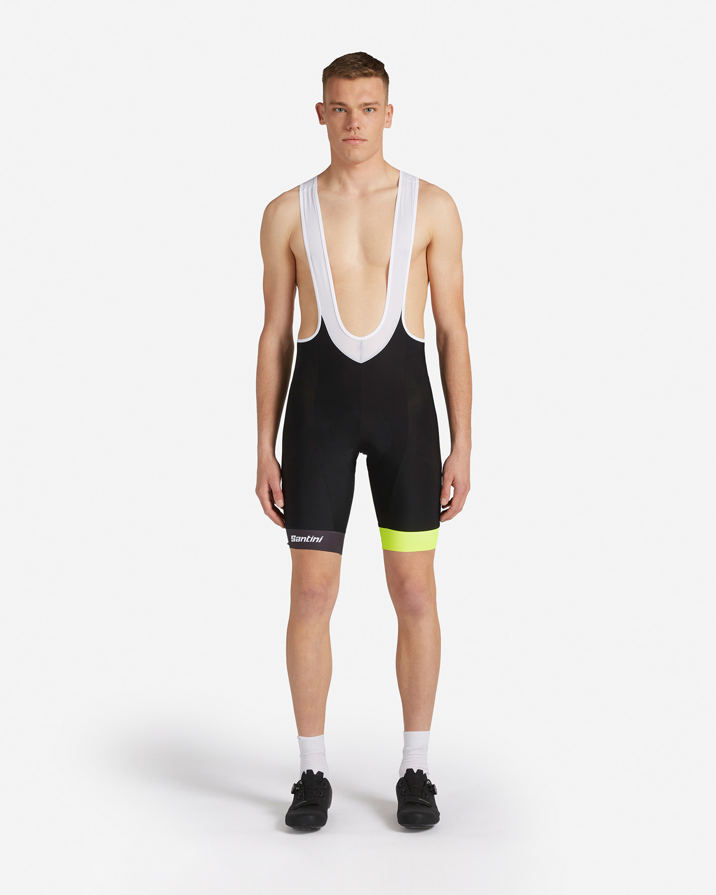 Salopette ciclismo SANTINI RACING VIRTUS GITEVO M - Nero - 0 | Cisalfa Sport