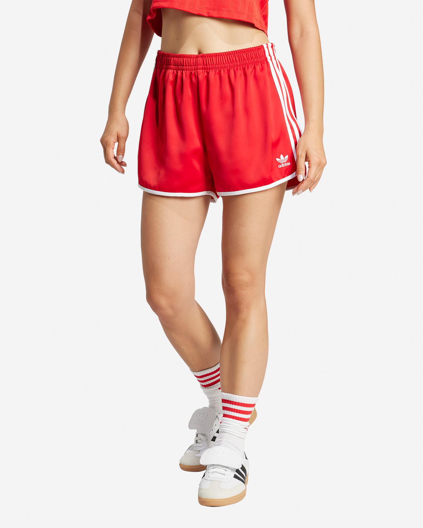 Bermuda ADIDAS ORIGINALS W - Rosso - 1 | Cisalfa Sport