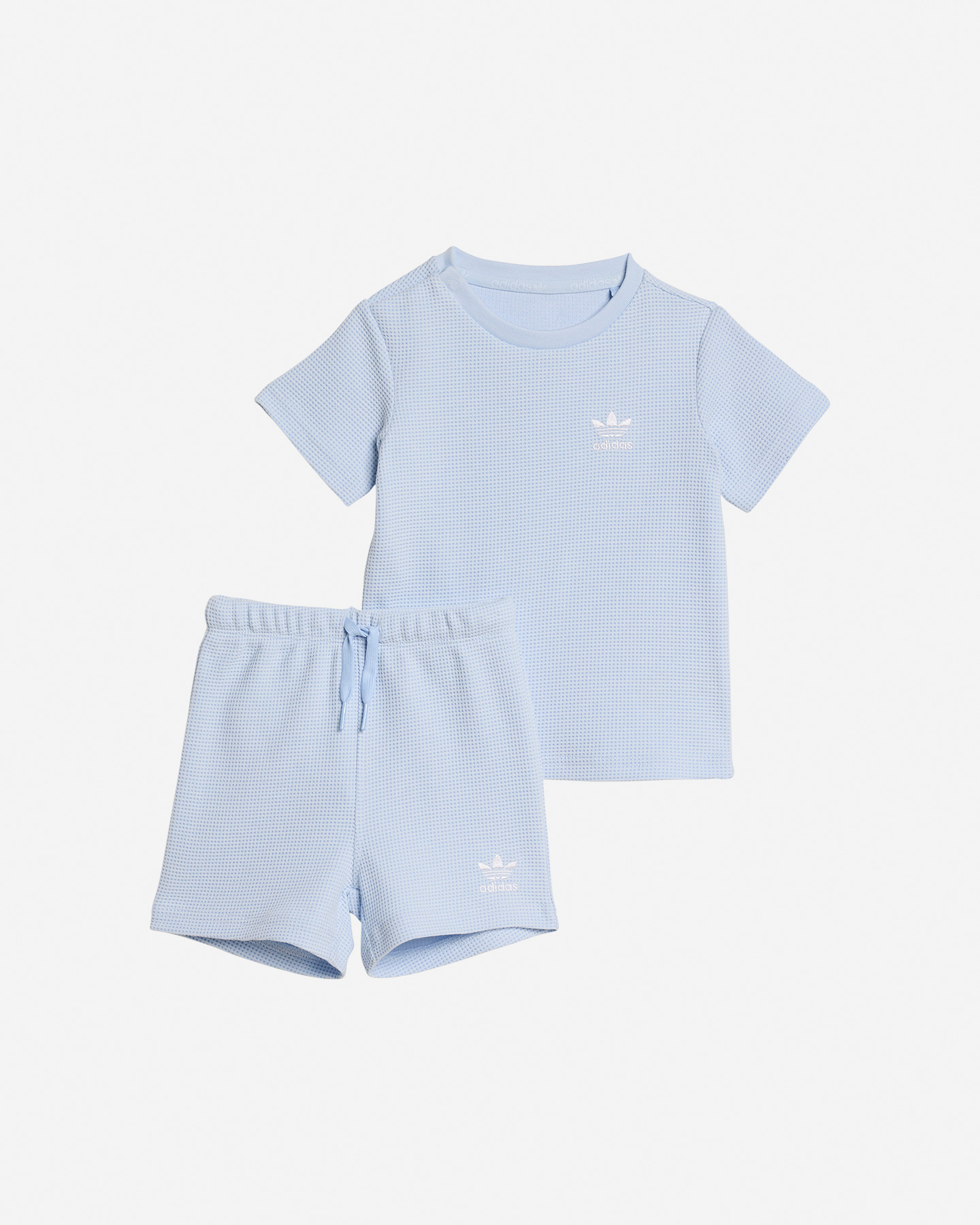 Set Waffle Inf Jr - Completo - Azzurro