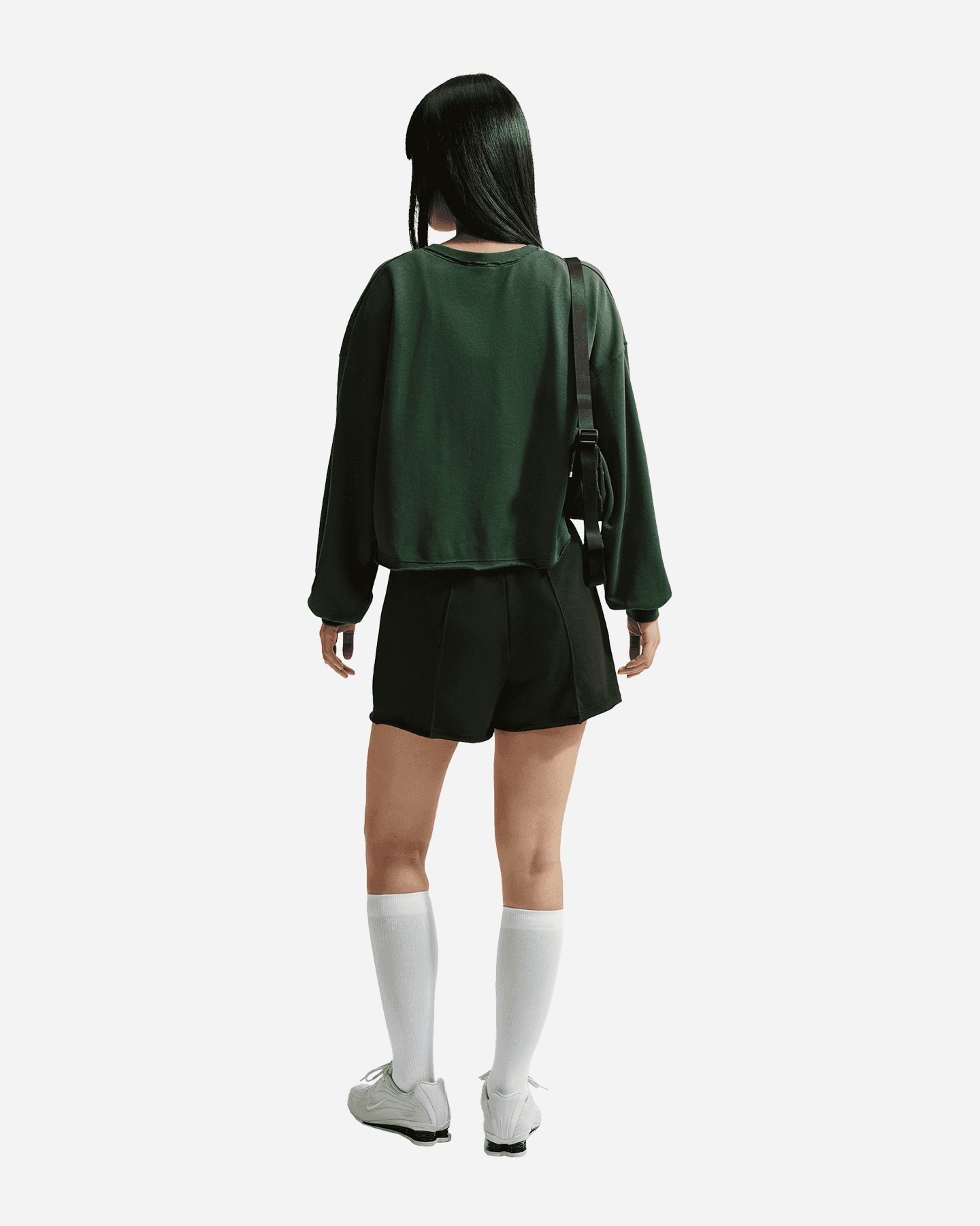 Pantaloncini NIKE CHILL SMALL LOGO W - Nero - 5 | Cisalfa Sport