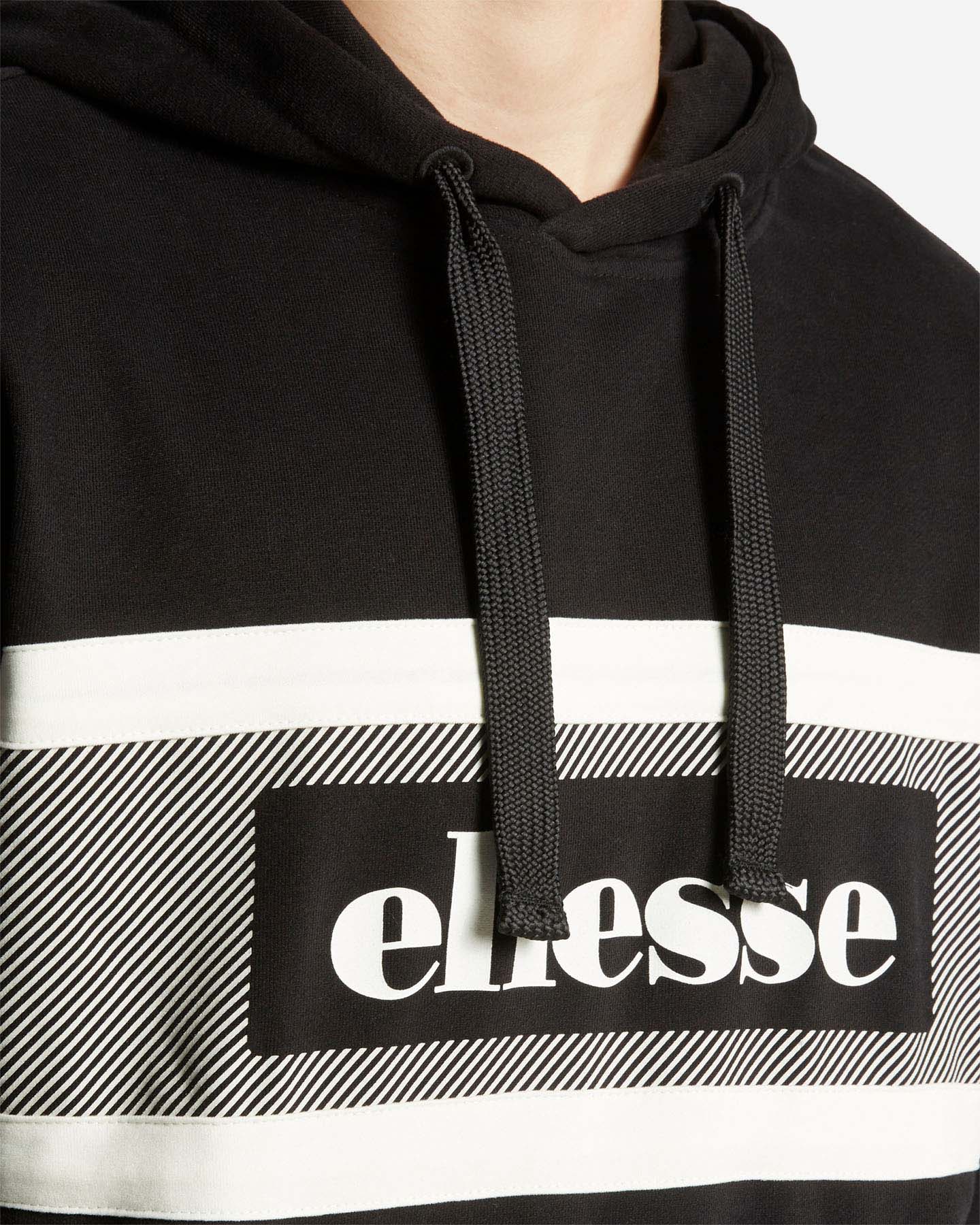 Felpa ELLESSE BASIC M - Nero - 4 | Cisalfa Sport