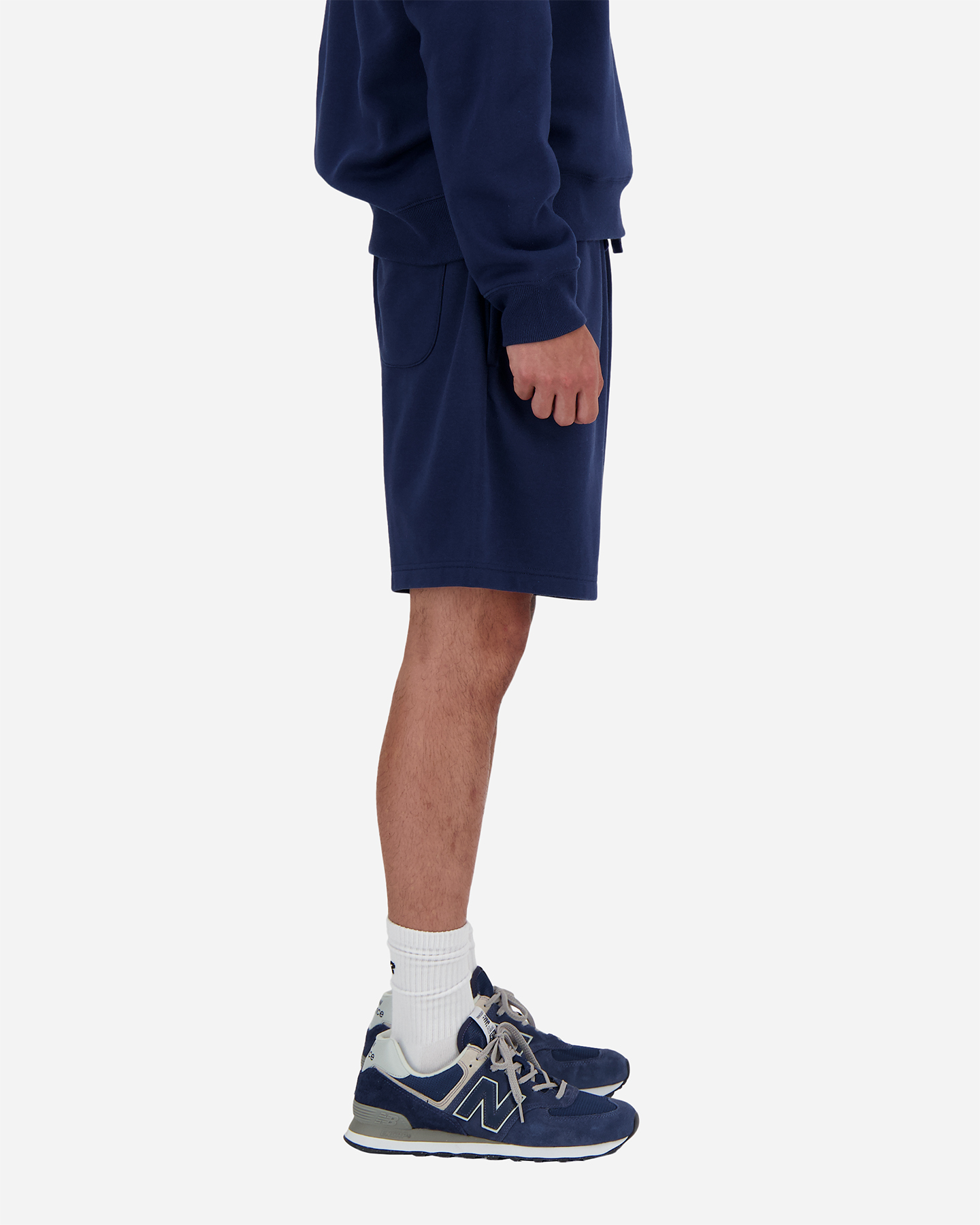Pantaloncini NEW BALANCE ESSENTIAL SMALL LOGO M - Blu Navy - 1 | Cisalfa Sport