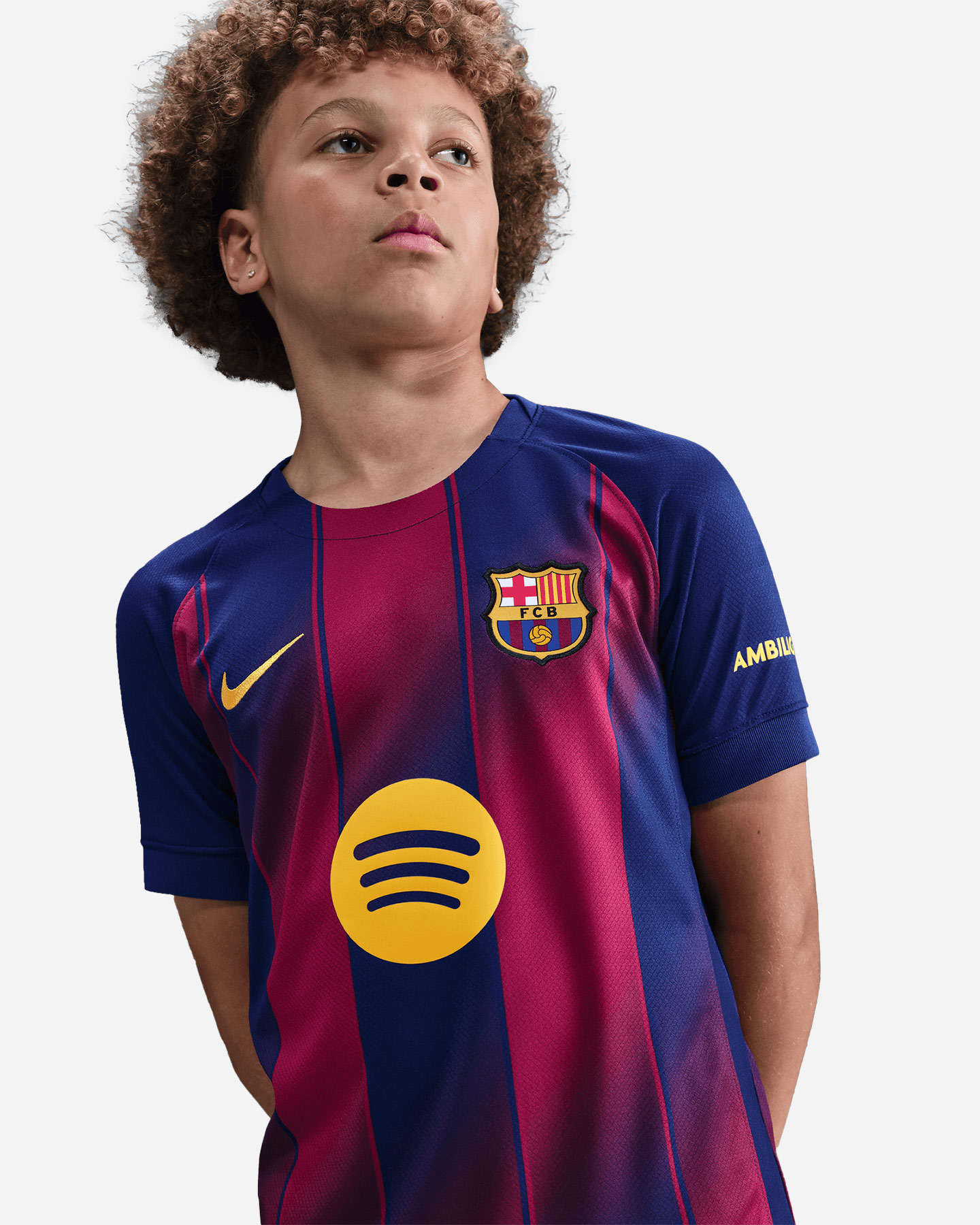 Maglia calcio ufficiale NIKE BARCELLONA HOME 25-26 JR - Color mix - 4 | Cisalfa Sport