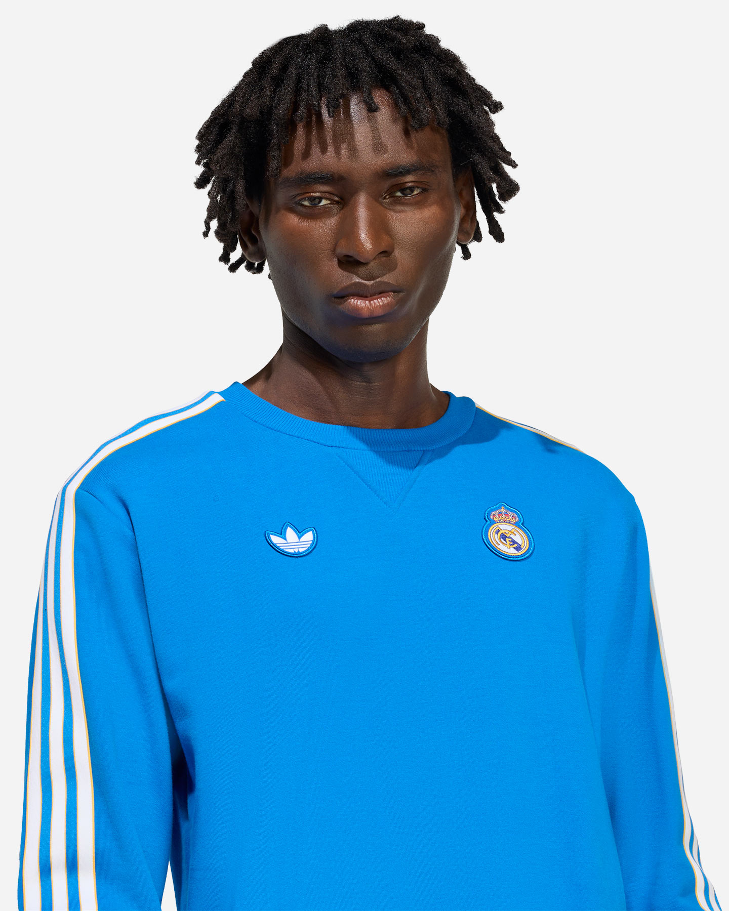 Felpa ADIDAS ORIGINALS REAL MADRID M - Azzurro - 5 | Cisalfa Sport