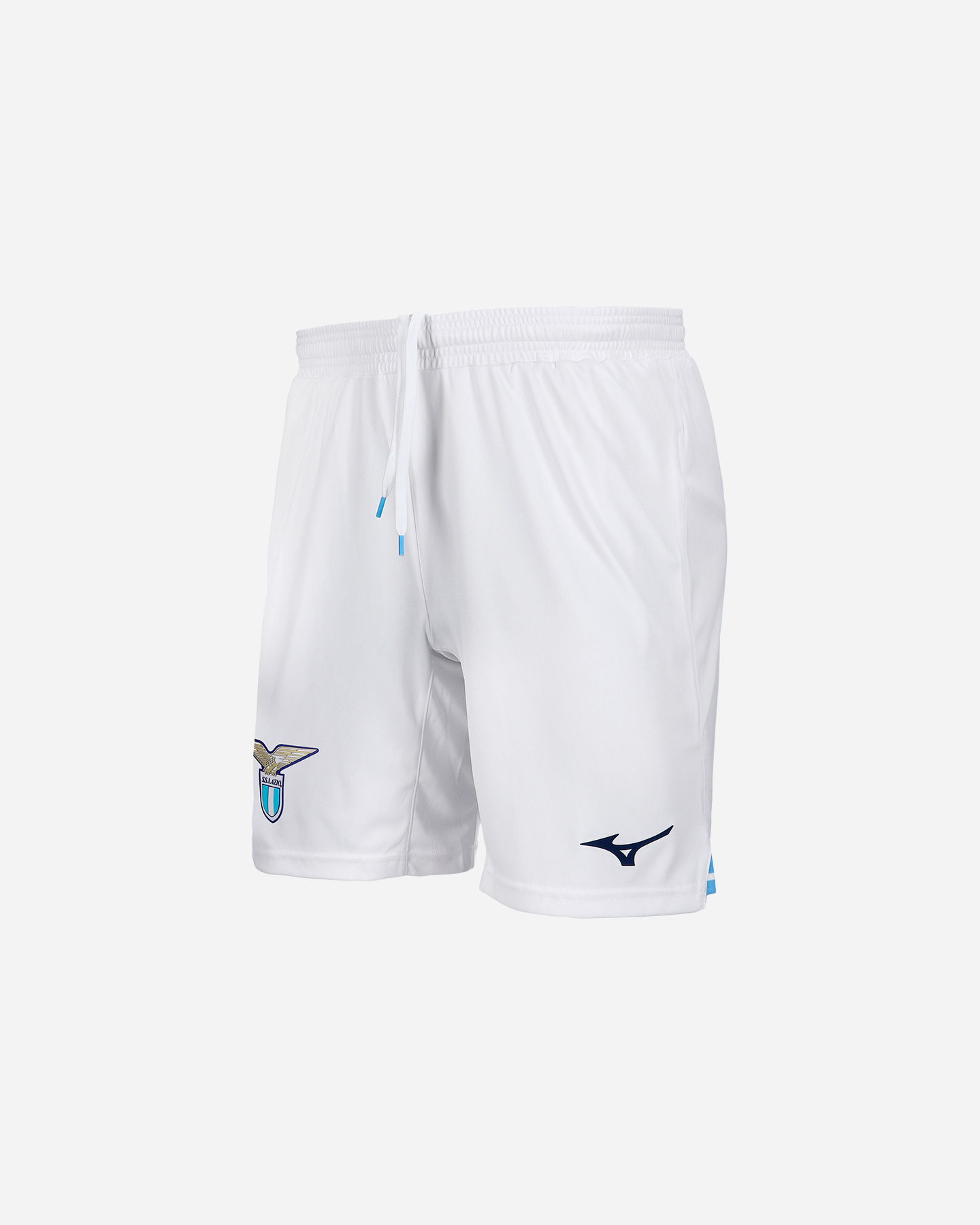Pantaloncini calcio ufficiali MIZUNO LAZIO HOME 23-24 M - Bianco - 1 | Cisalfa Sport