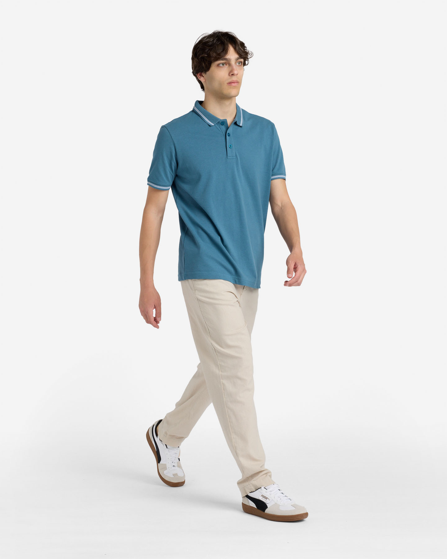 Polo DACK'S ESSENTIAL M - Azzurro - 4 | Cisalfa Sport