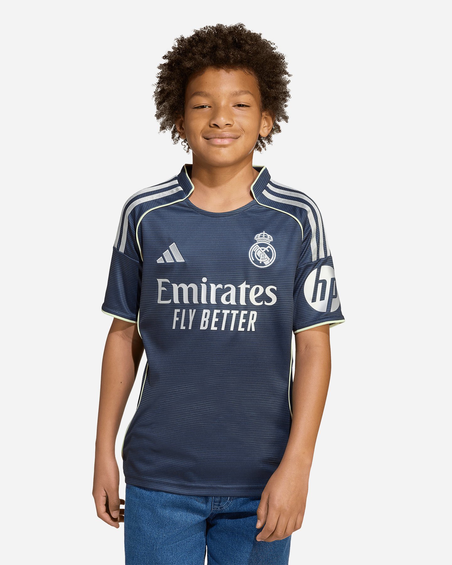 Maglia calcio ufficiale ADIDAS REAL MADRID AWAY 25-26 JR - Color mix - 2 | Cisalfa Sport