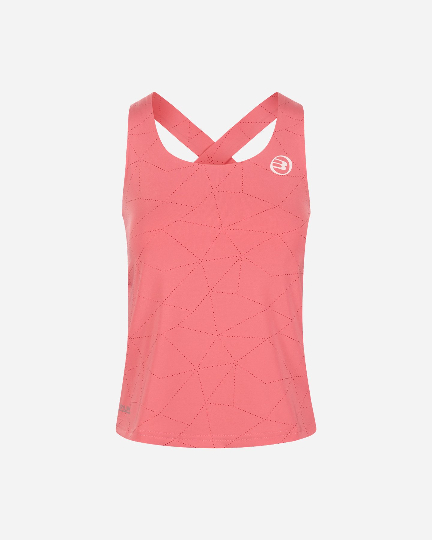 T-shirt tennis BULLPADEL ESTAS PADEL W - Rosso - 0 | Cisalfa Sport