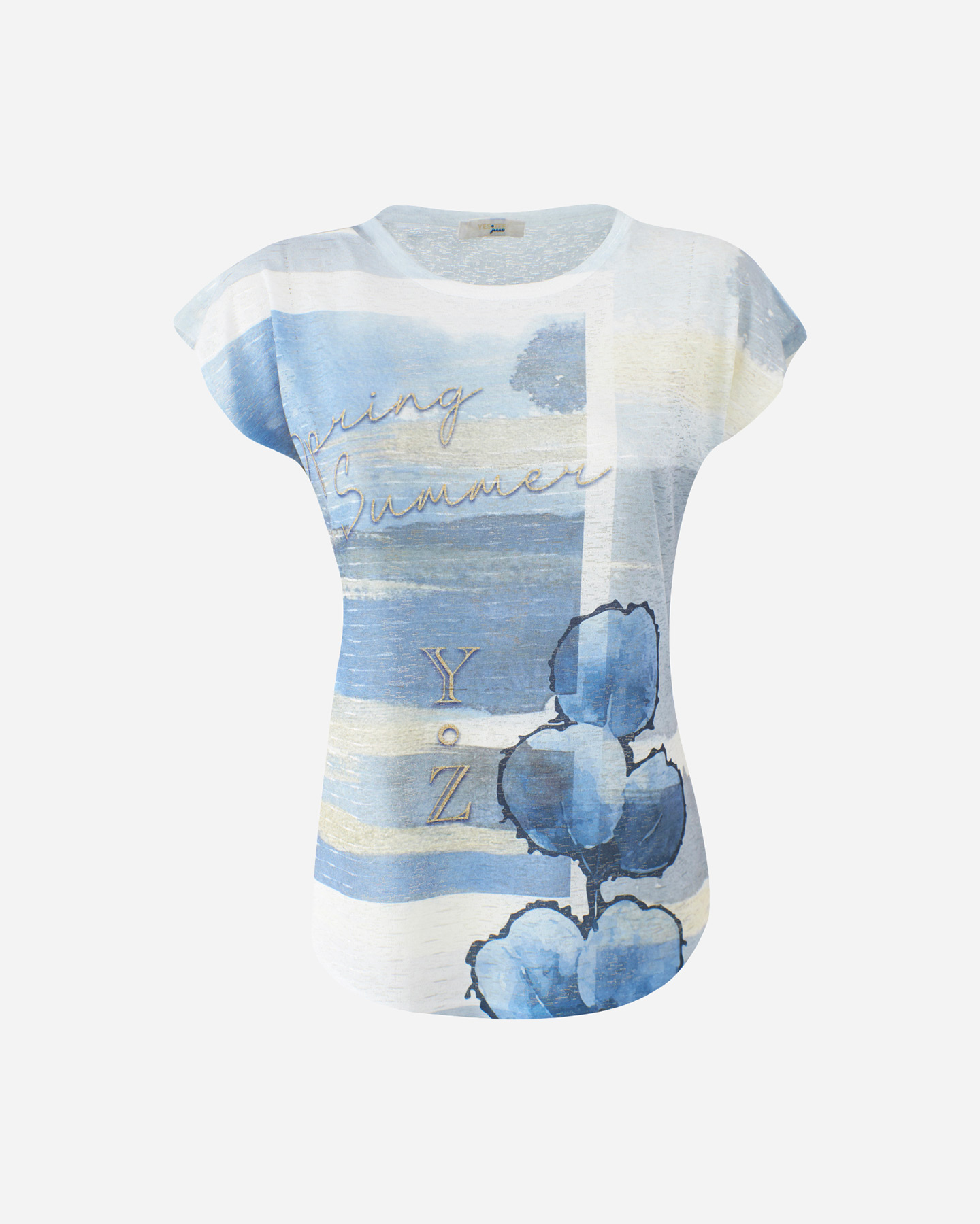 T-shirt YES ZEE SUBLIMATIC W - Blu - 0 | Cisalfa Sport