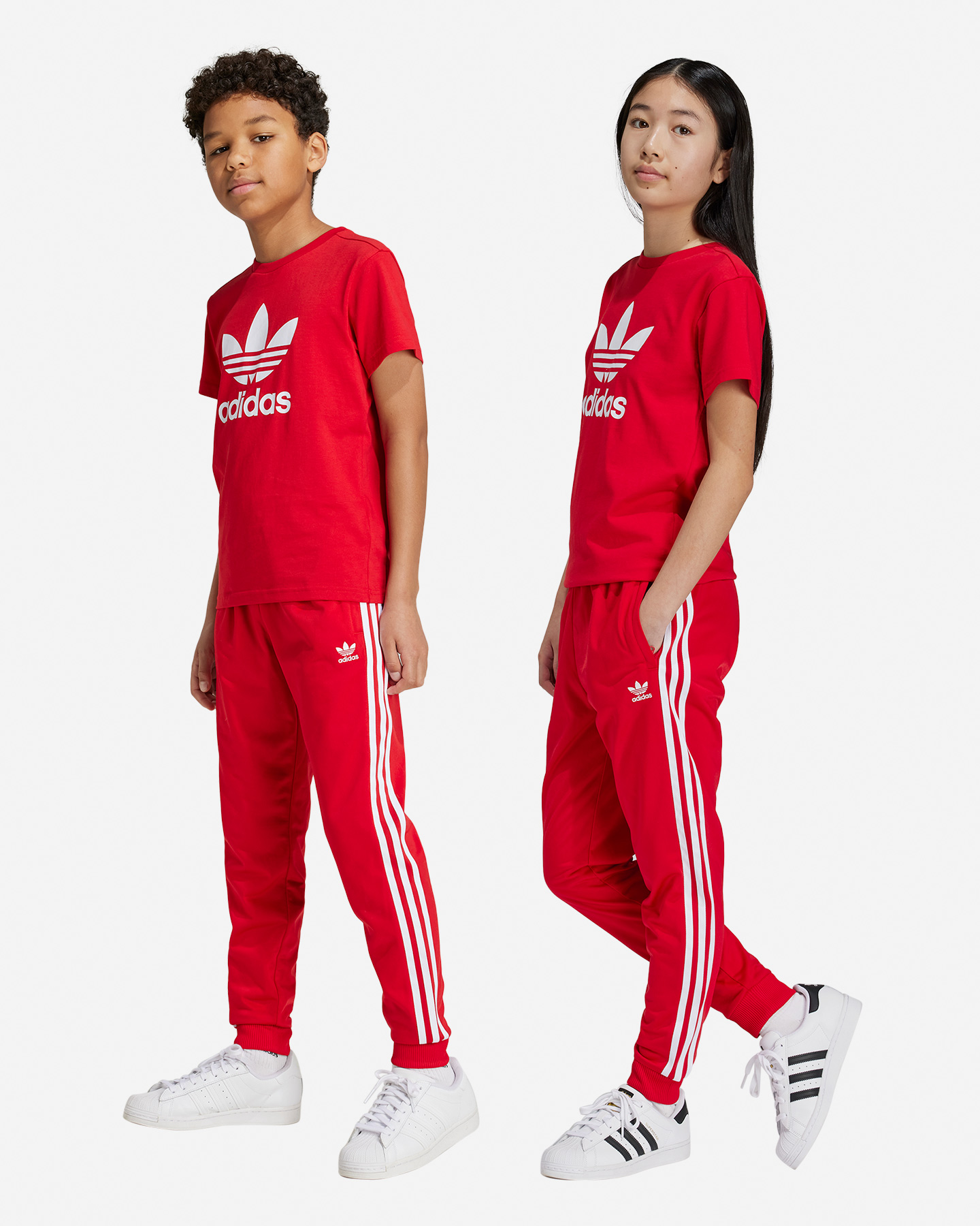 Pantalone ADIDAS O BOY JR - Rosso - 1 | Cisalfa Sport