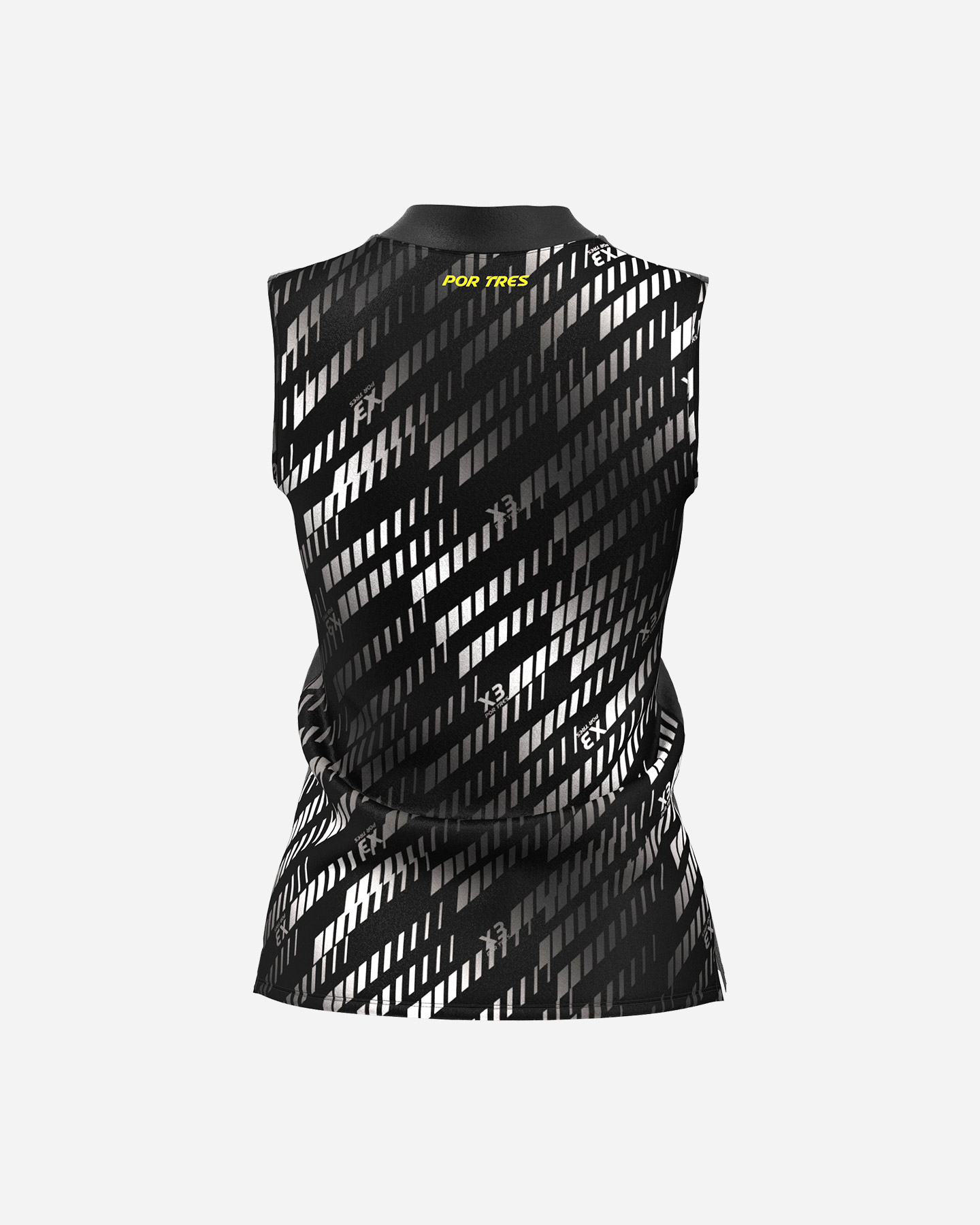 T-shirt tennis X3 POR TRES SVEZIA W - Nero - 1 | Cisalfa Sport