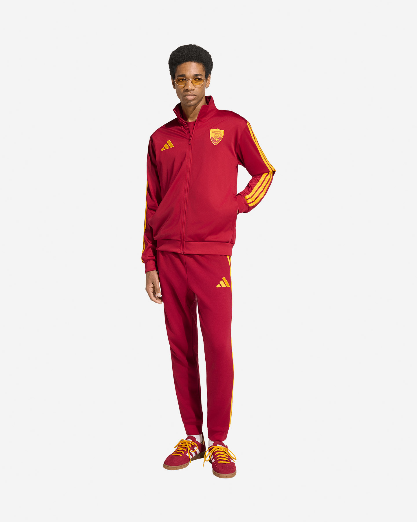 Abbigliamento calcio ufficiale ADIDAS ROMA DNA 26-27 M - Rosso - 2 | Cisalfa Sport