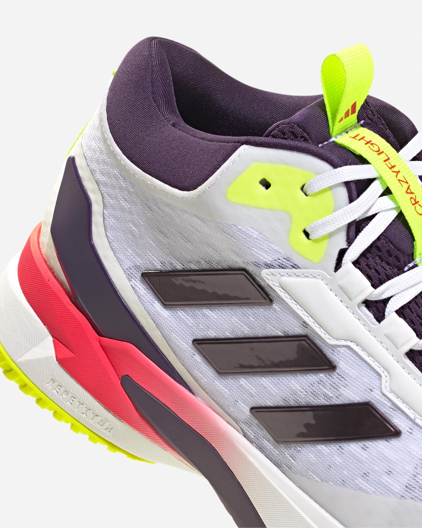 Scarpe volley ADIDAS CRAZYFLIGHT 6 MID M - Bianco - 4 | Cisalfa Sport