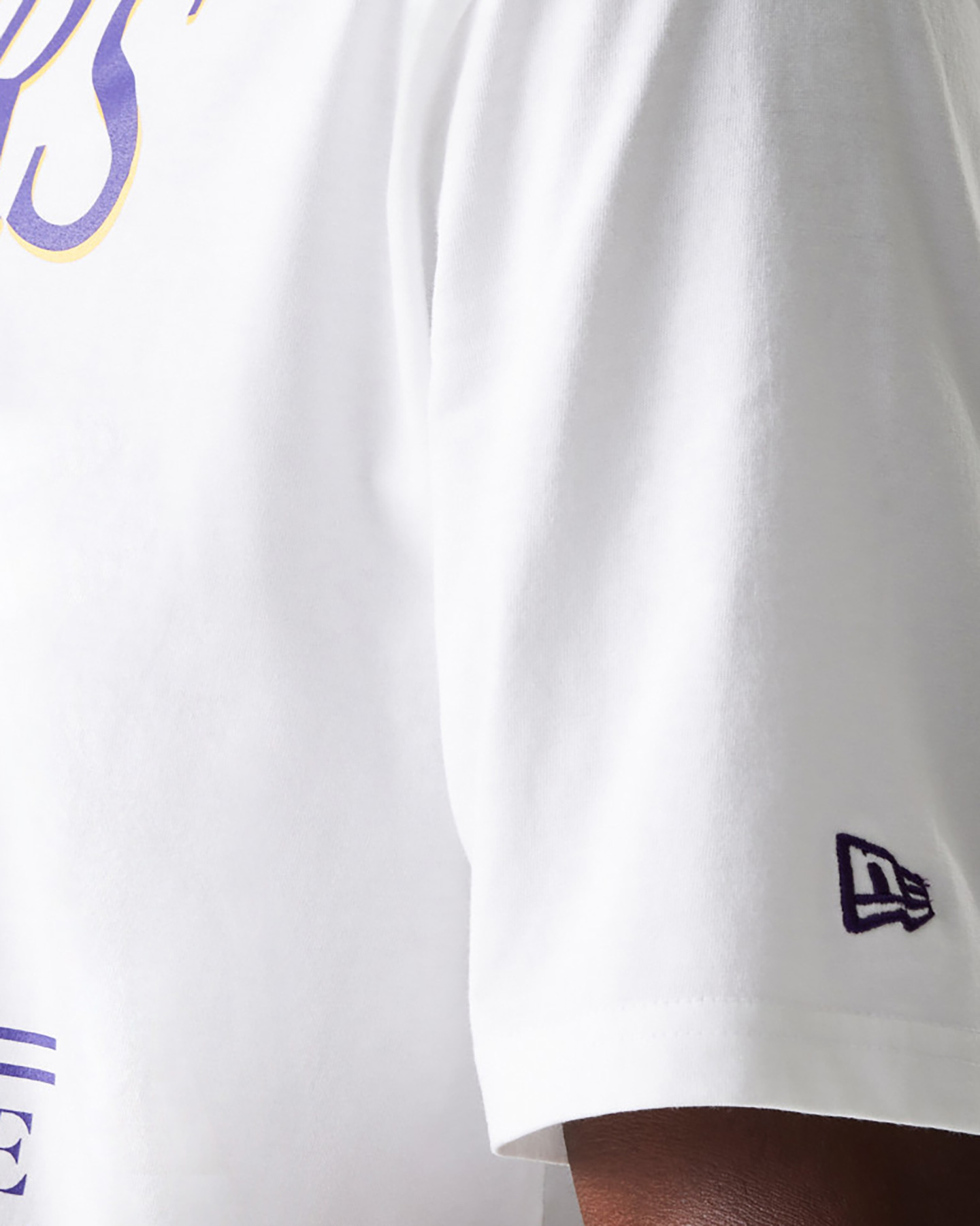 Maglia basket NEW ERA TEAM LAKERS M - Bianco - 4 | Cisalfa Sport