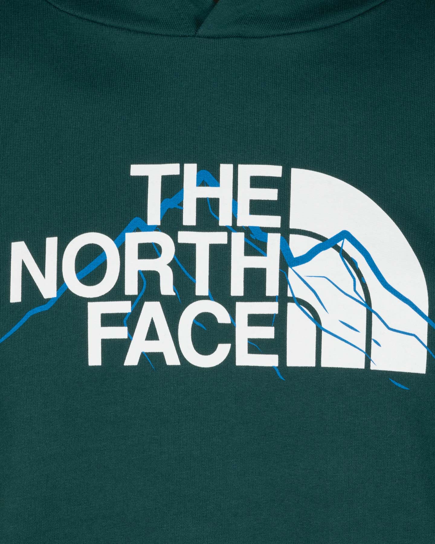 Felpa THE NORTH FACE MOUNTAIN LINE M - Verde - 2 | Cisalfa Sport