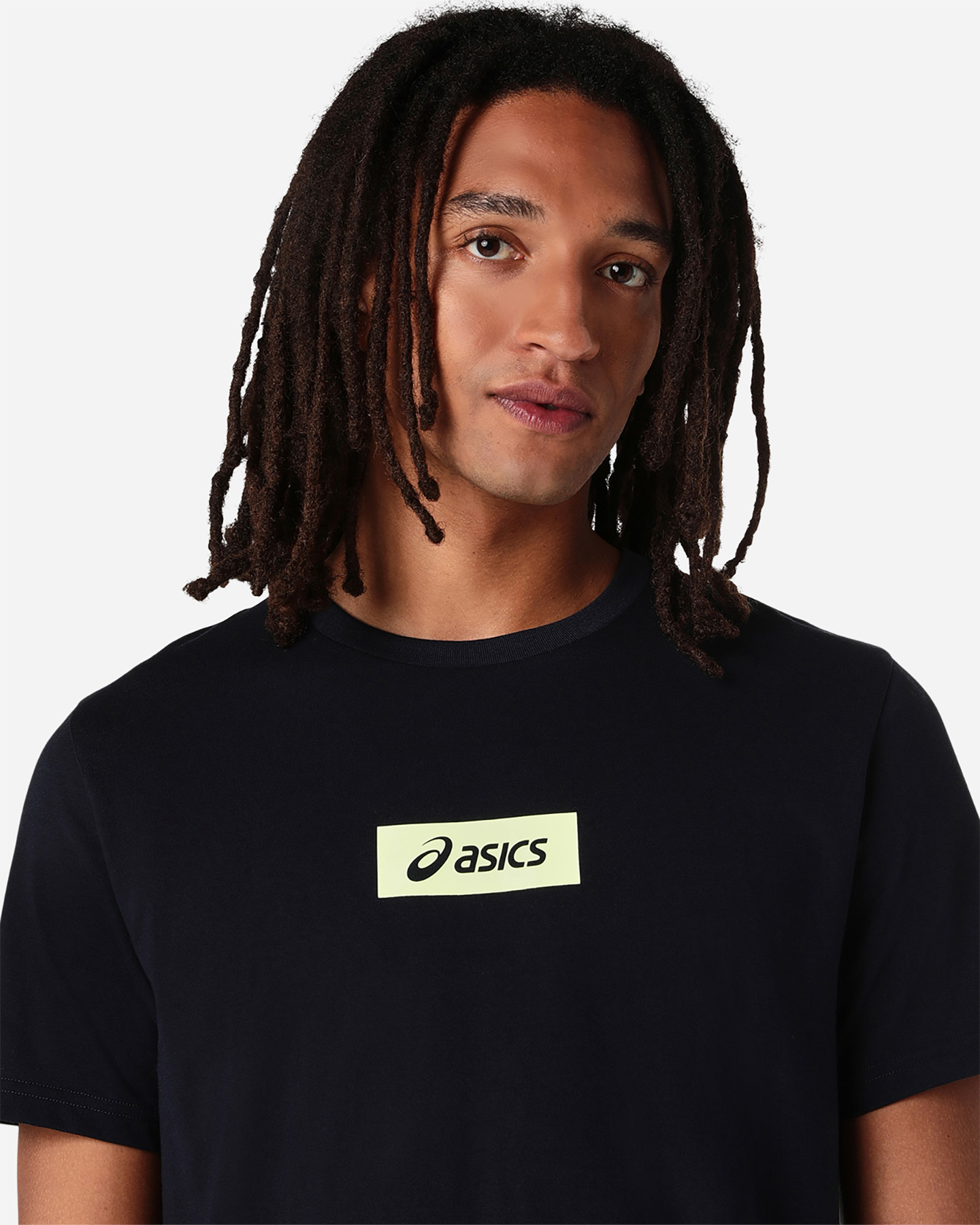 T-shirt ASICS LOGO M - Blu - 4 | Cisalfa Sport