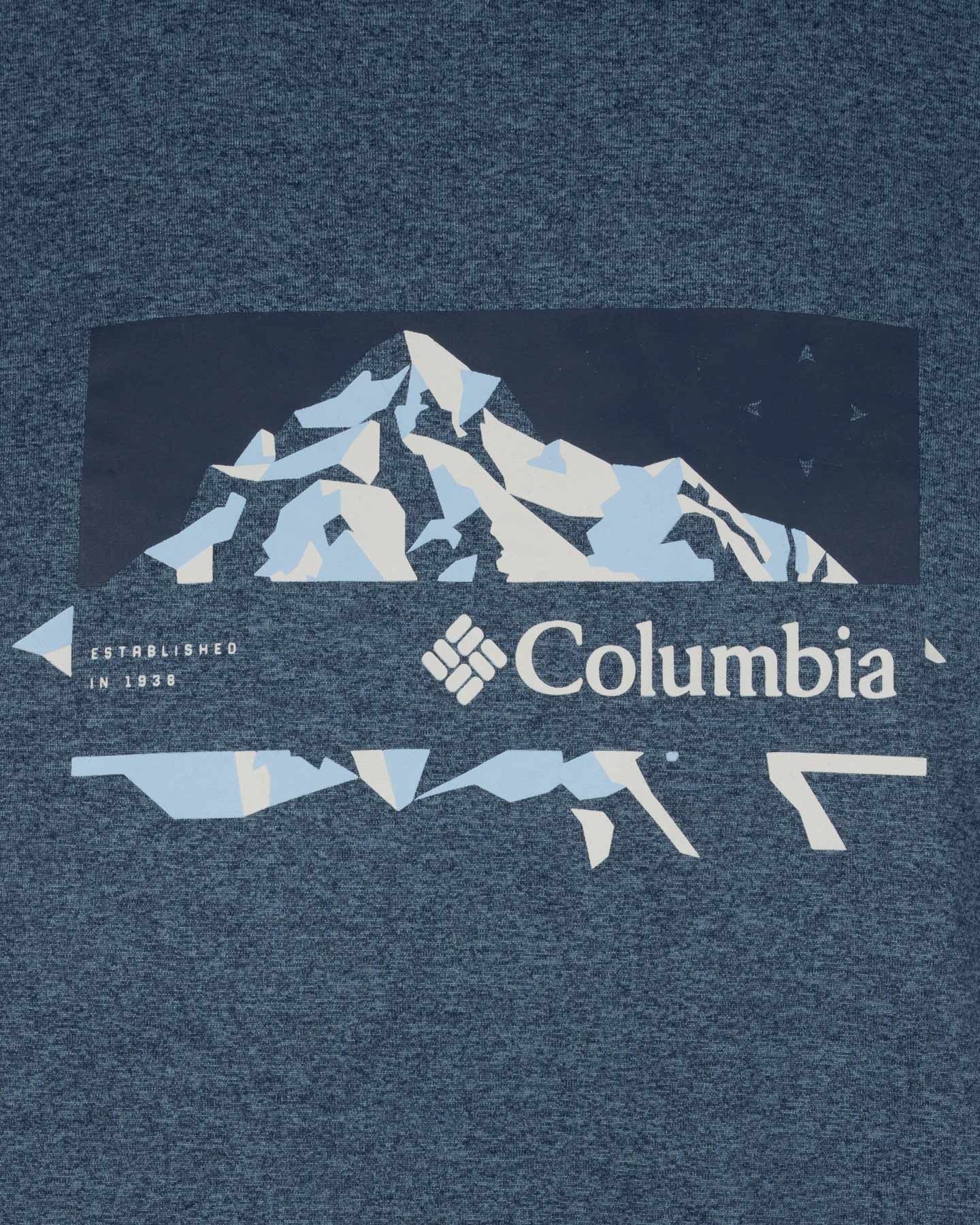 T-shirt COLUMBIA KWICK HIKE M - Blu Navy - 2 | Cisalfa Sport