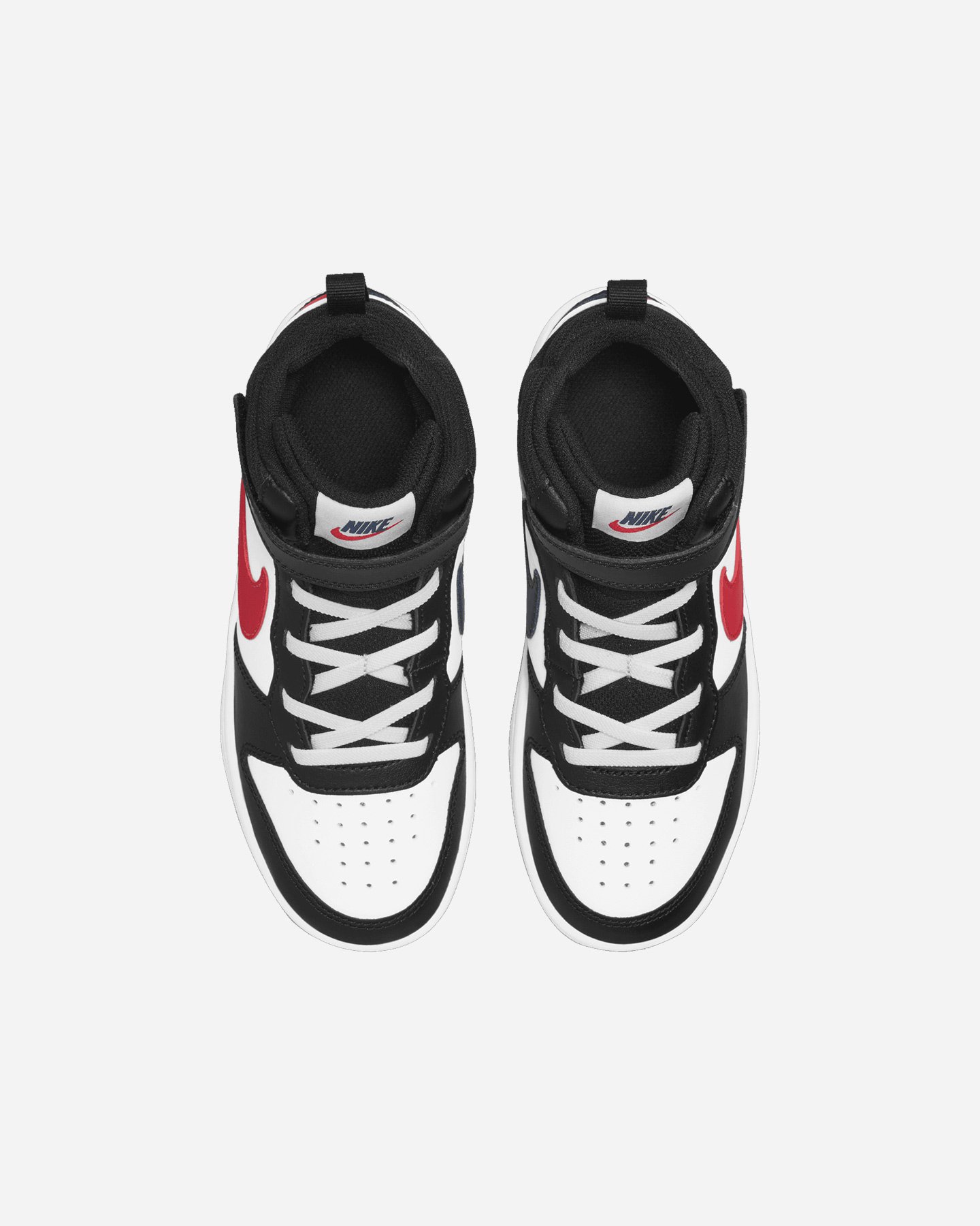 Scarpe sneakers NIKE COURT BOROUGH MID 2 PS JR - Bianco - 3 | Cisalfa Sport