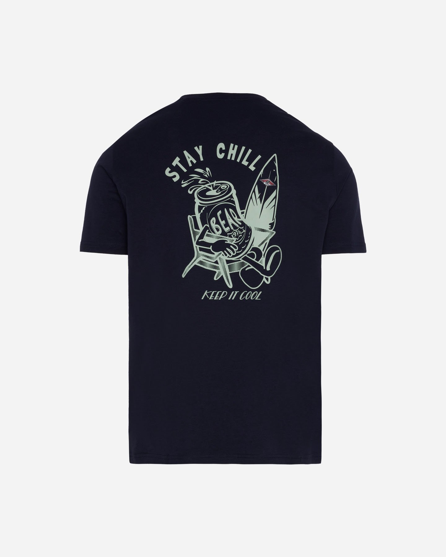 T-shirt BEAR WAVES AFTER WAVES M - Blu - 1 | Cisalfa Sport