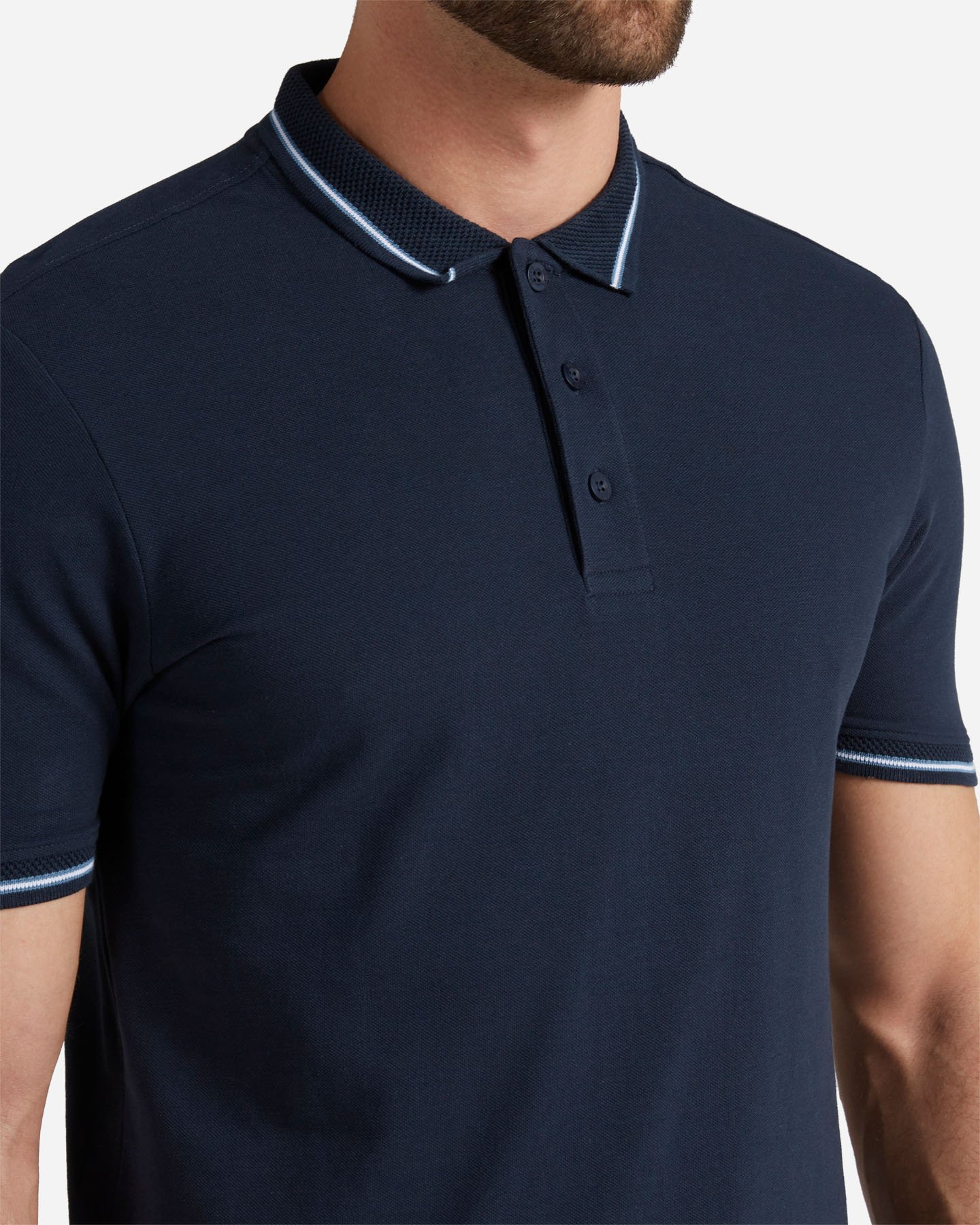 Polo DACK'S ESSENTIAL M - Blu - 4 | Cisalfa Sport