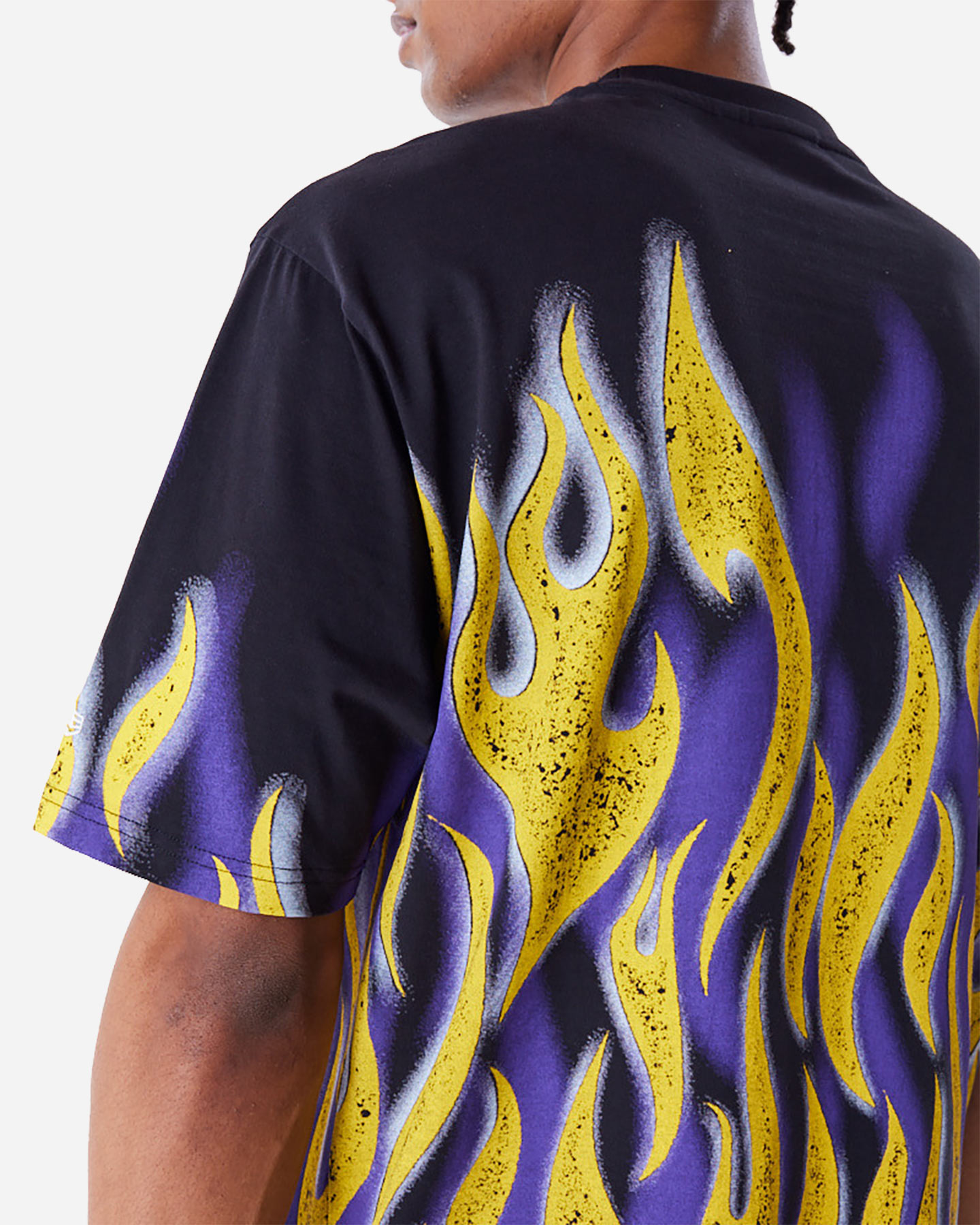 Abbigliamento basket NEW ERA FLAME LAKERS M - Nero - 3 | Cisalfa Sport