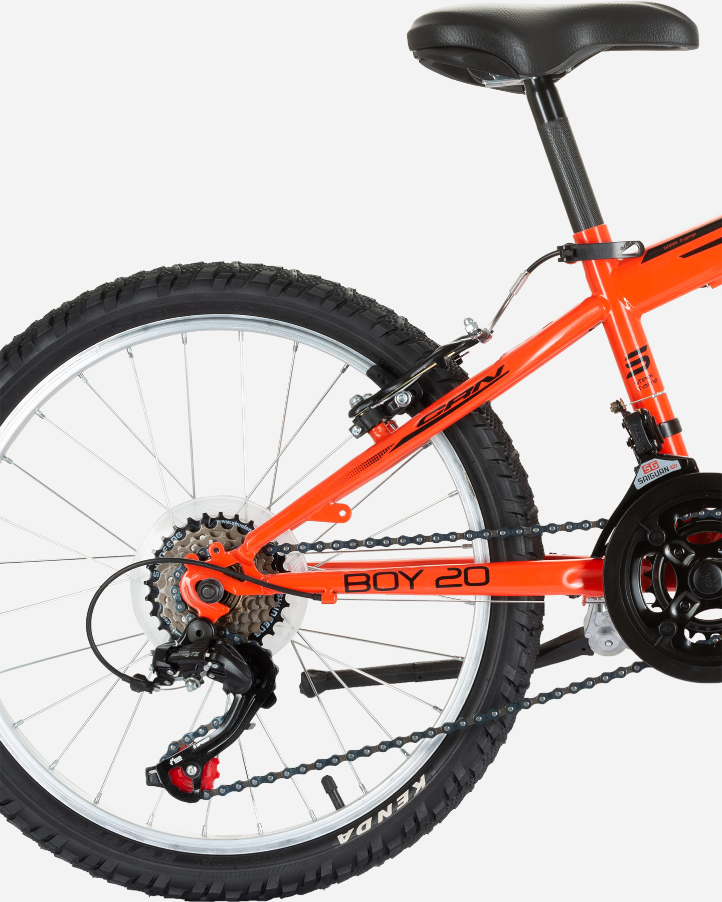 Bici junior CARNIELLI MOUNTAIN BIKE 20" JR - Rosso - 1 | Cisalfa Sport