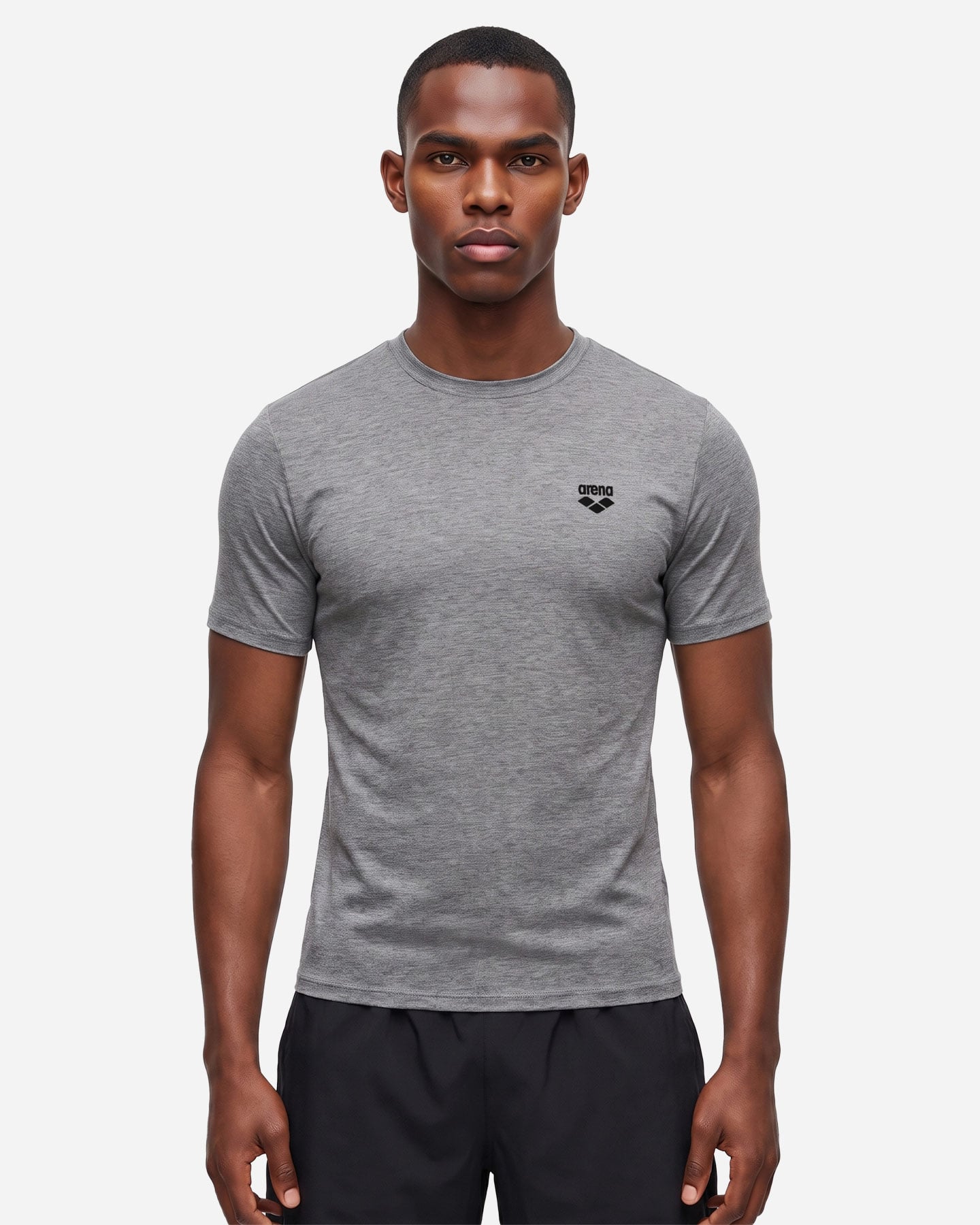 T-shirt training ARENA ESSENTIAL MOVE M - Grigio - 2 | Cisalfa Sport