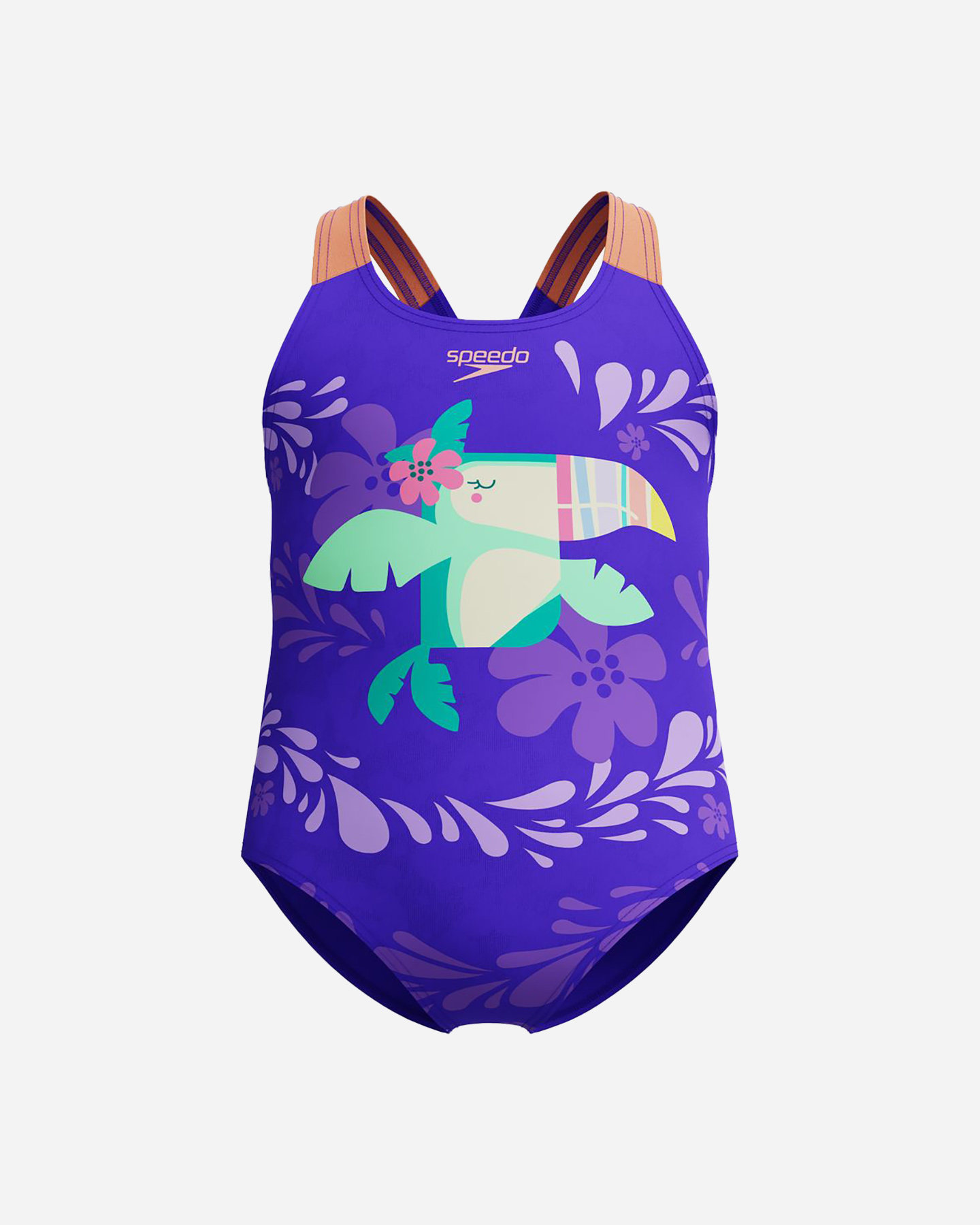 Costume piscina SPEEDO DIGITAL PRINTED JR - Viola - 0 | Cisalfa Sport