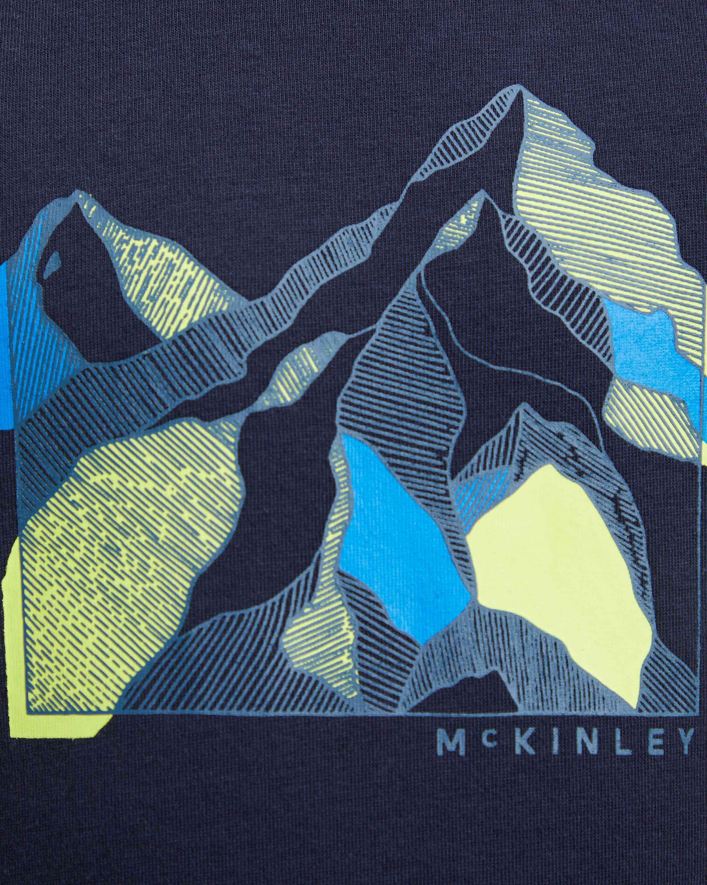 T-shirt MCKINLEY ELLIS JR - Blu Navy - 3 | Cisalfa Sport