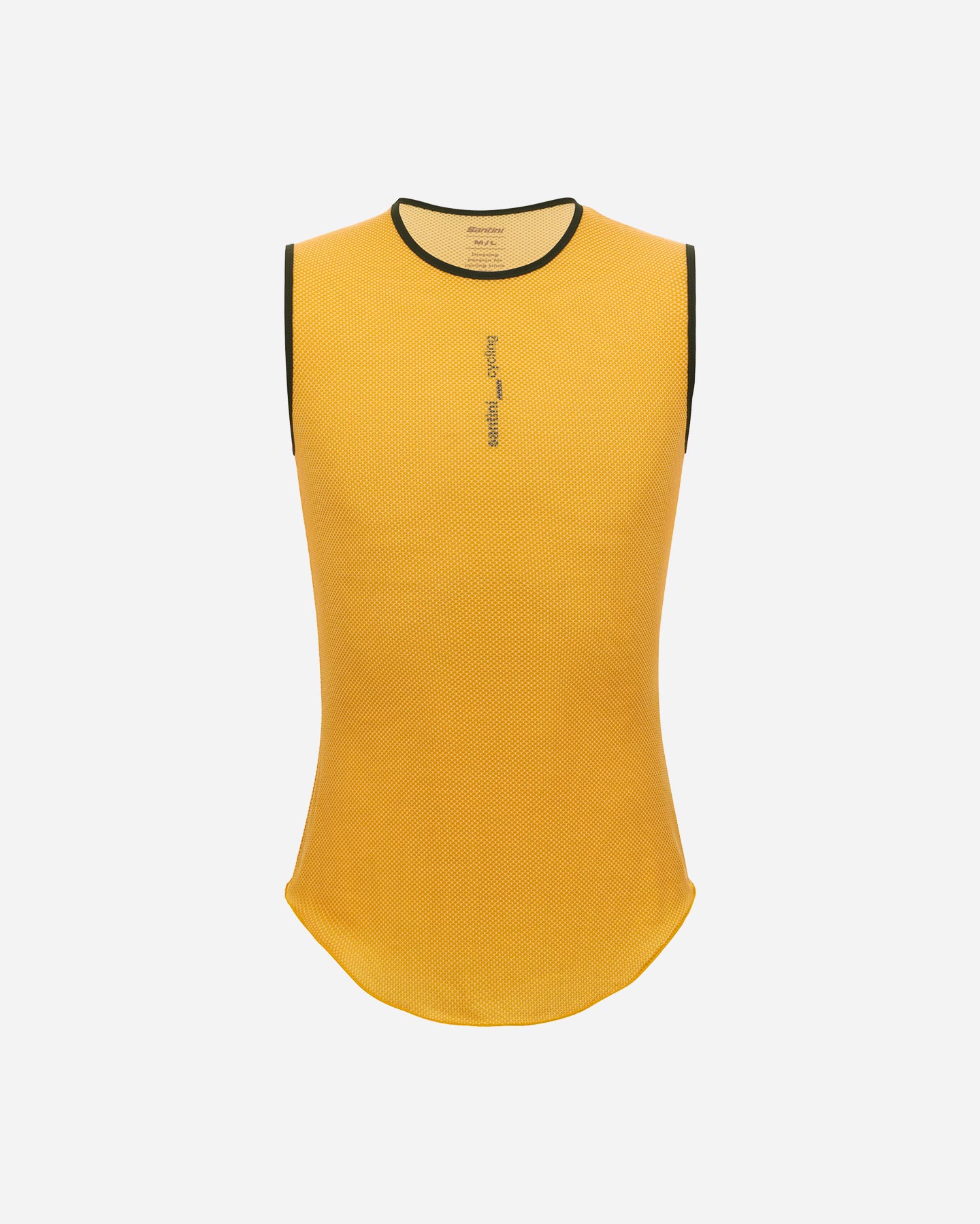 Santini Delta Baselayer M - Maglia Ciclismo - Uomo - Giallo