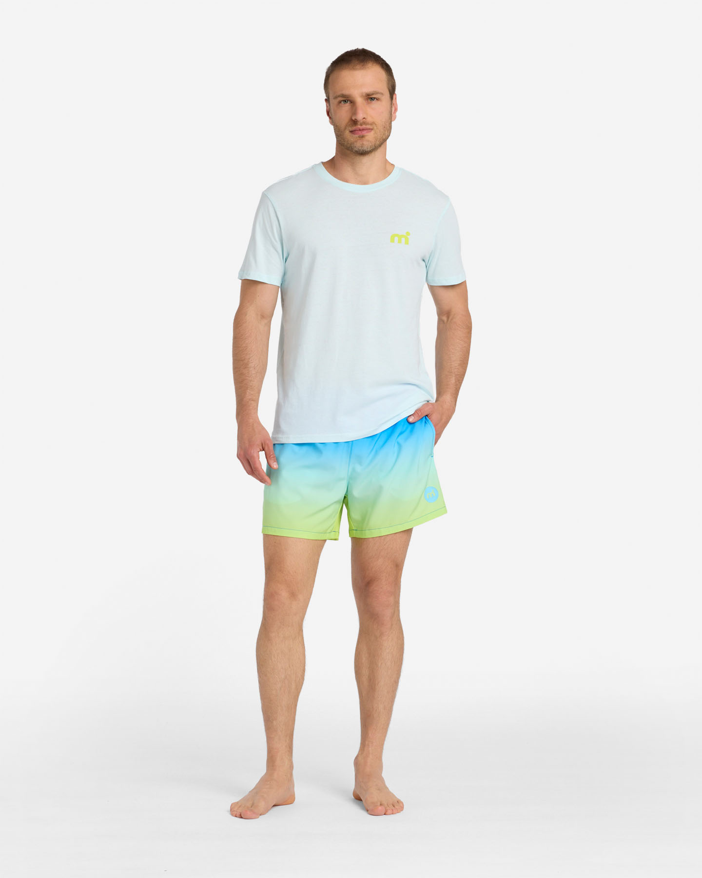 T-shirt MISTRAL SALTY WAVES M - Azzurro - 2 | Cisalfa Sport