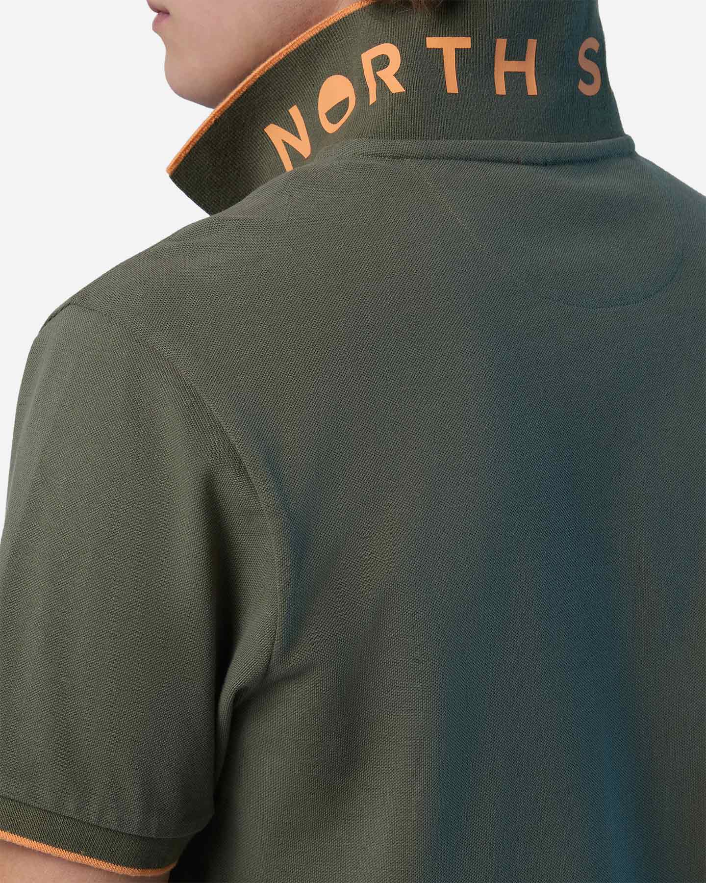 Polo NORTH SAILS BIG M - Verde - 5 | Cisalfa Sport