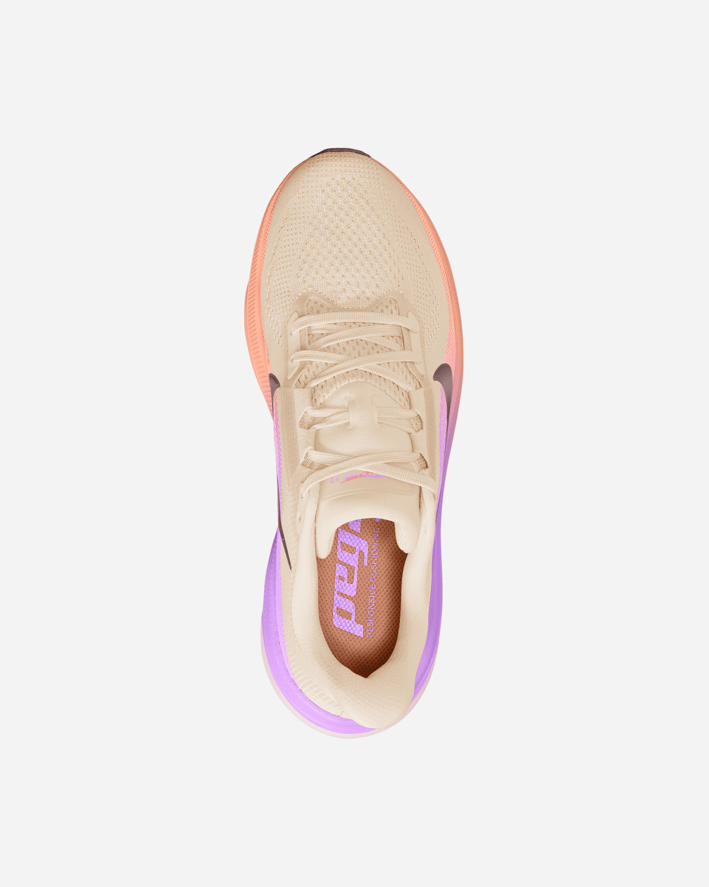 Scarpe running NIKE PEGASUS 42 W - Arancione - 2 | Cisalfa Sport