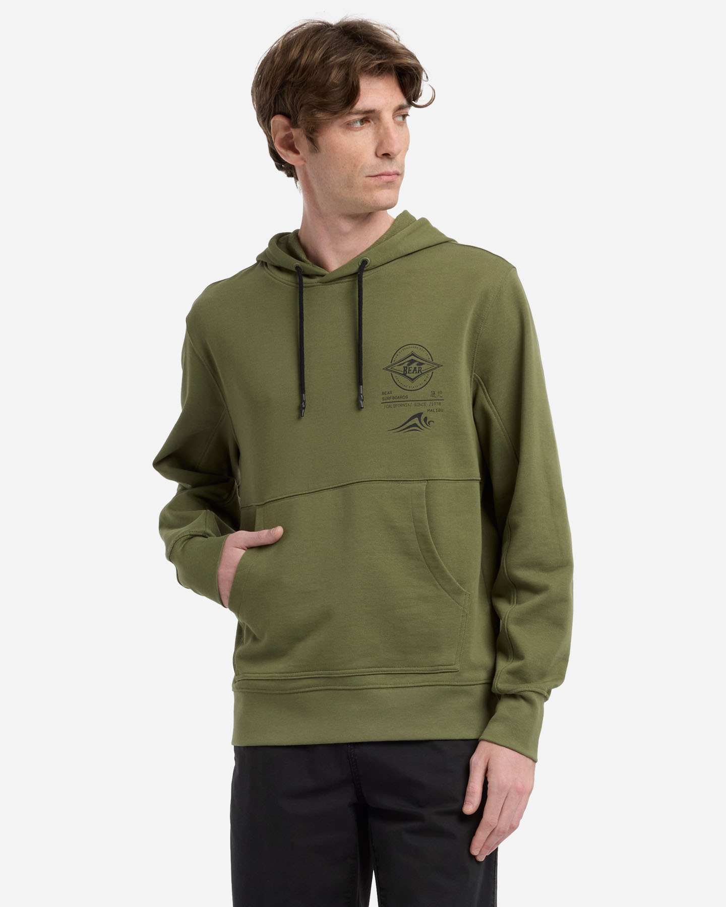 Felpa BEAR BEACH BREAK M - Verde - 1 | Cisalfa Sport