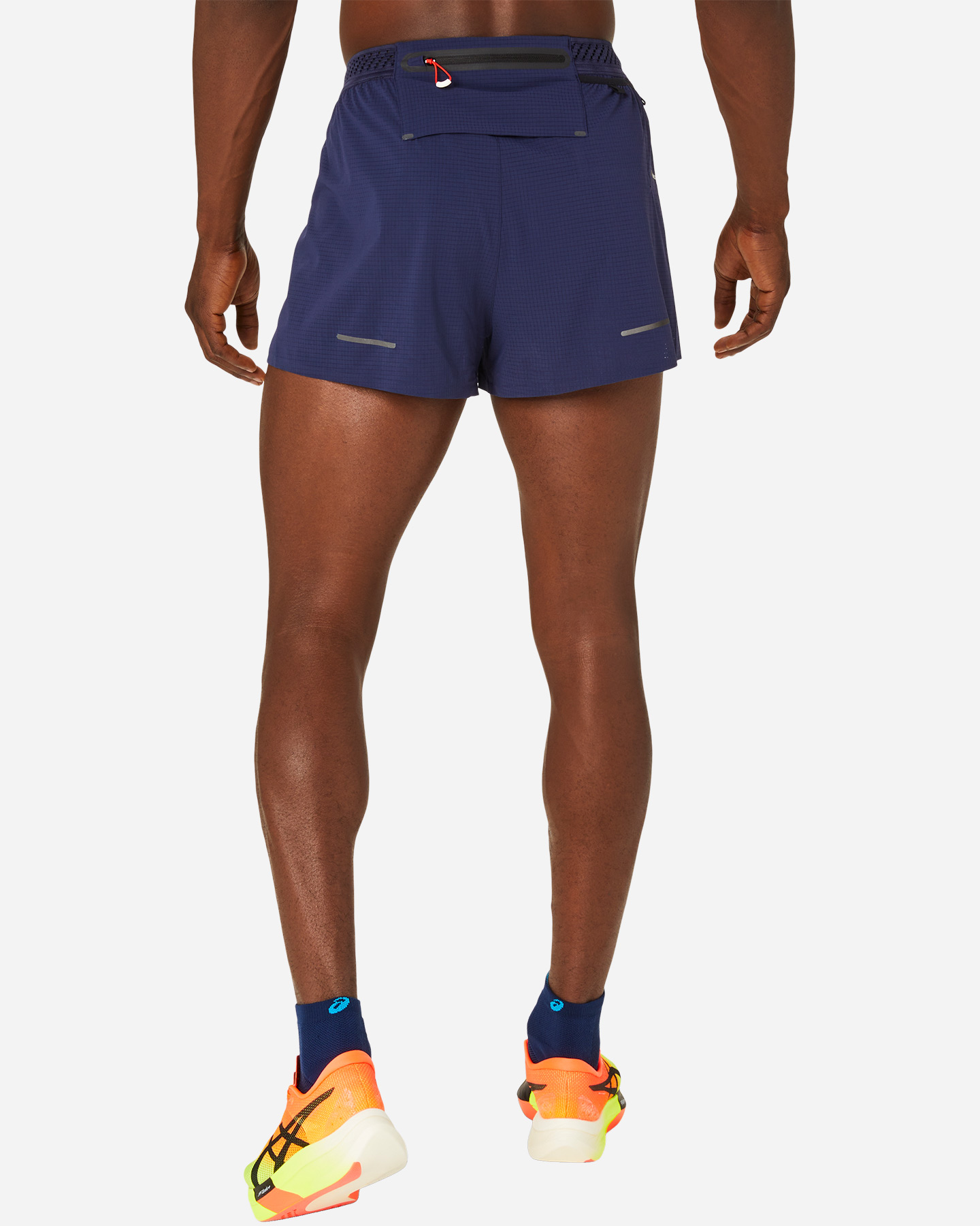 Short running ASICS METARUN SPLIT M - Blu - 2 | Cisalfa Sport