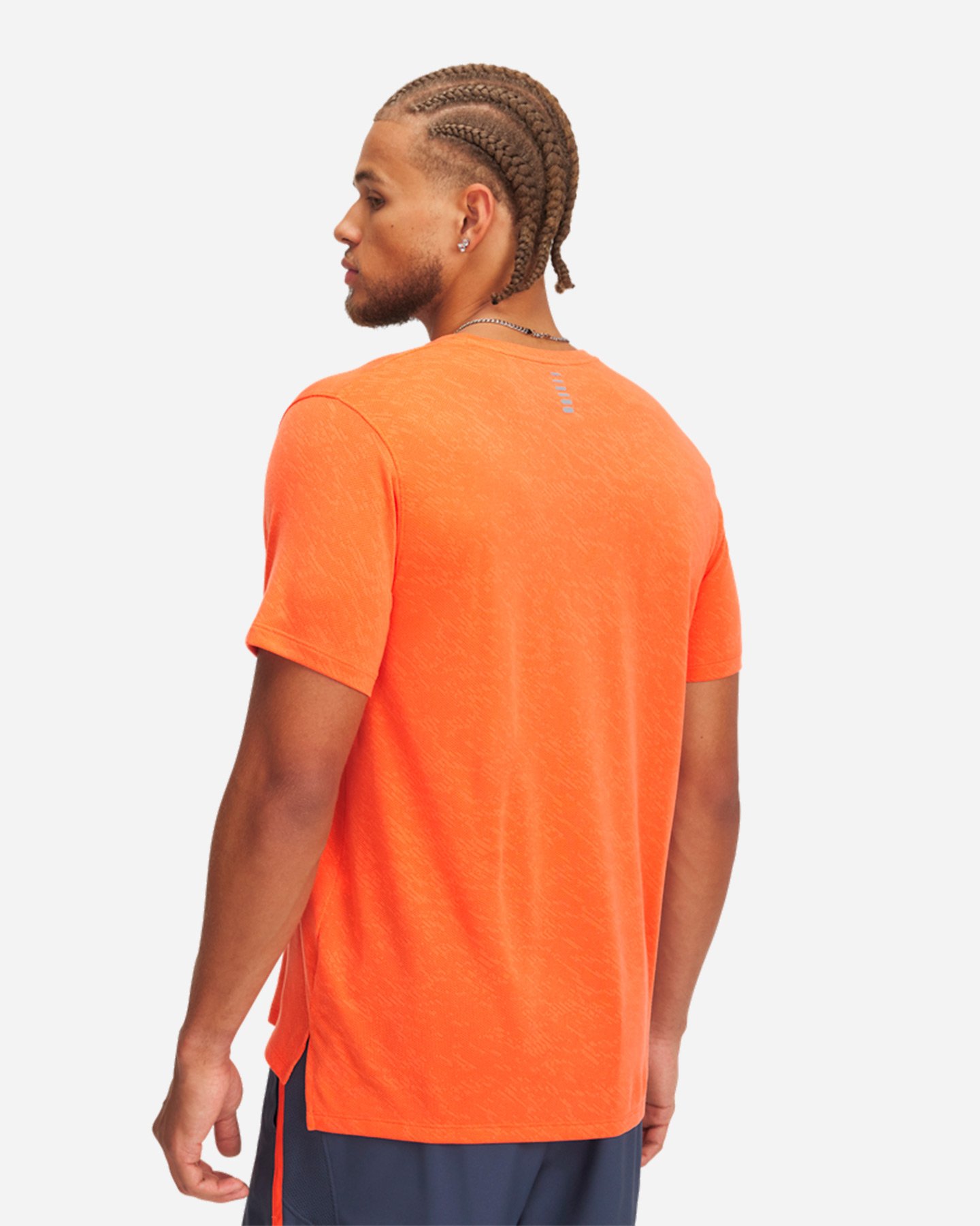 T-shirt running UNDER ARMOUR LAUNCH CAMO M - Arancione - 1 | Cisalfa Sport